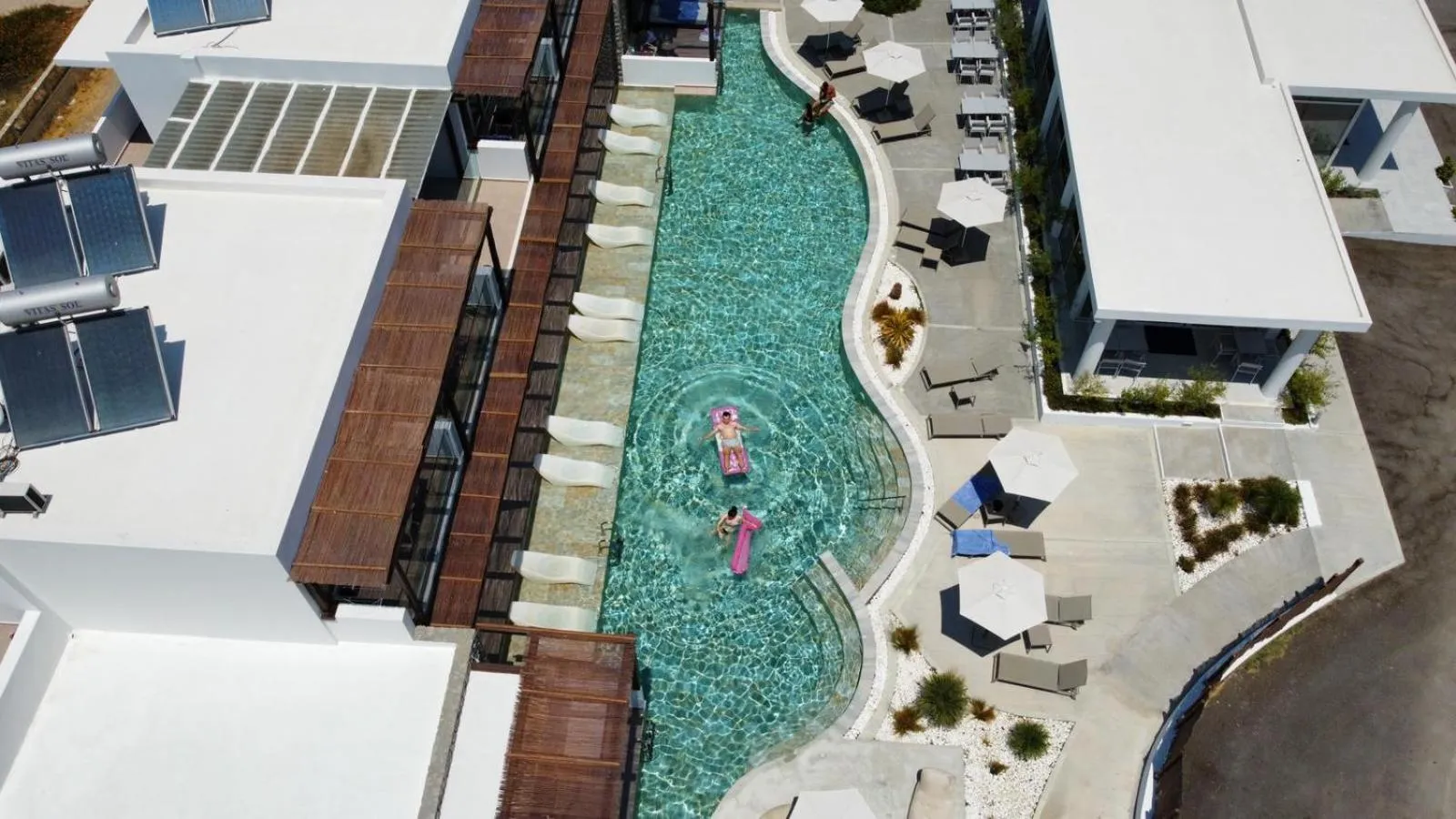 Swimming pool in Nama Retreat