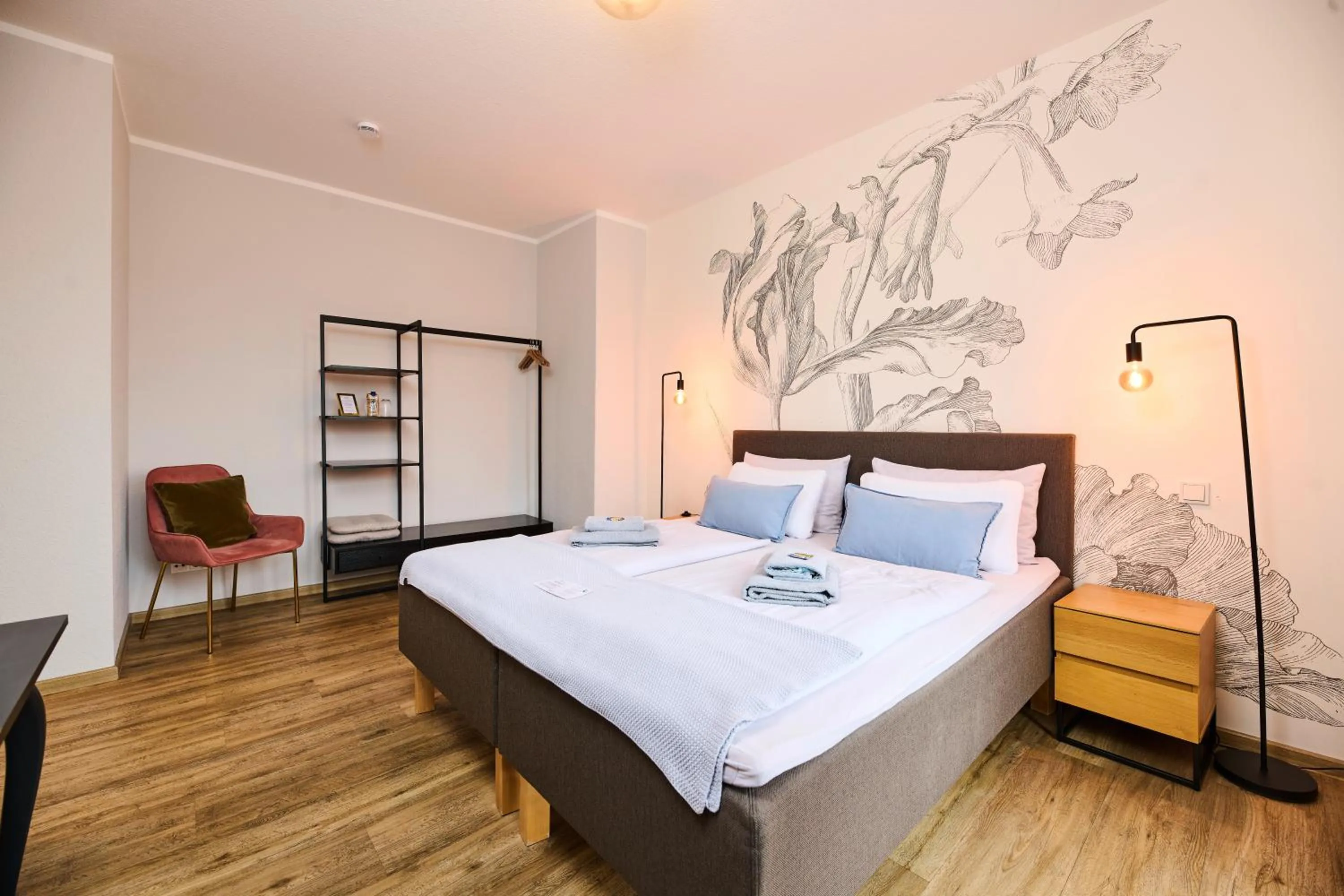 Bed in Schlosshotel Braunfels & Himmelreich