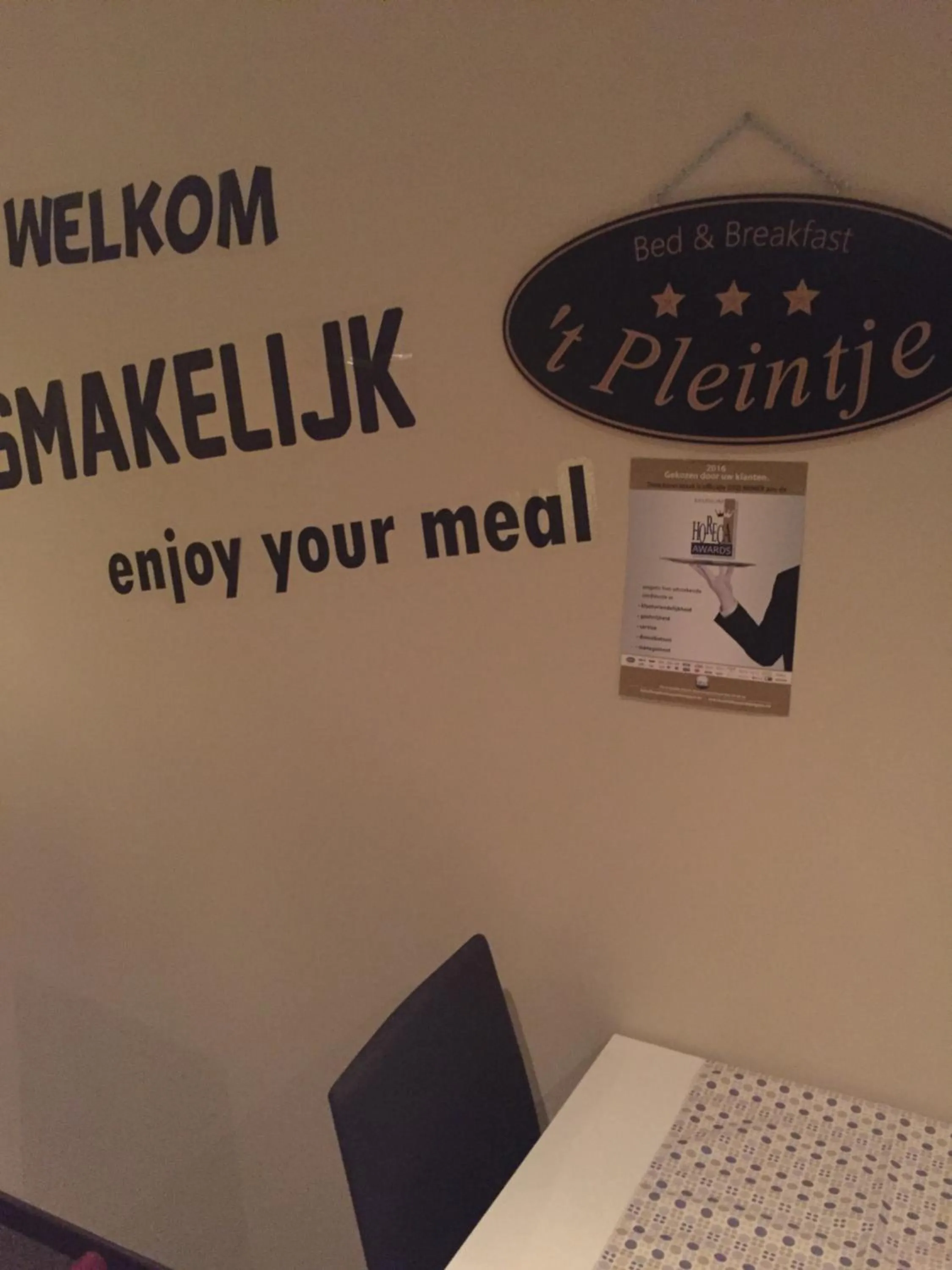 Coffee/tea facilities in B&B T Pleintje