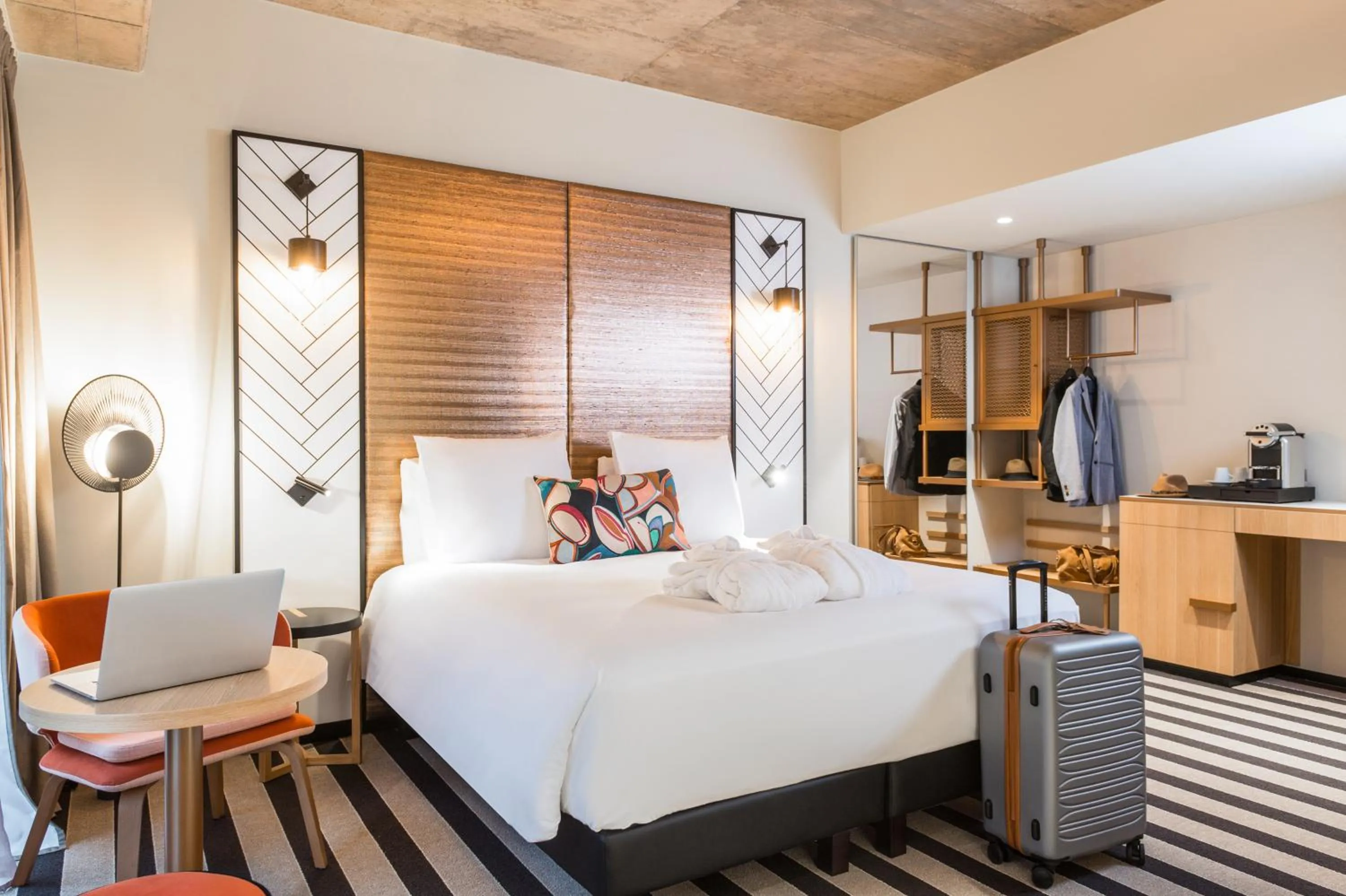 Bed in Mercure Luxembourg Off Kirchberg