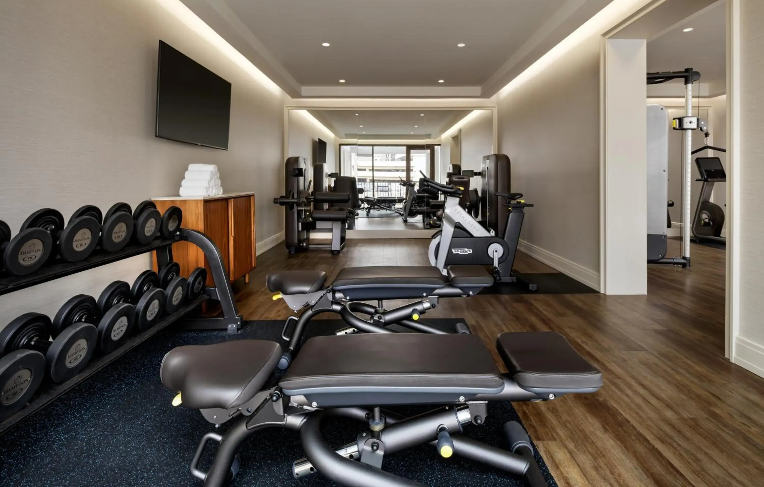 Fitness centre/facilities in Halepuna Waikiki by Halekulani - NO RESORT FEE Fitness centre/facilities in Halepuna Waikiki by Halekulani - NO RESORT FEE