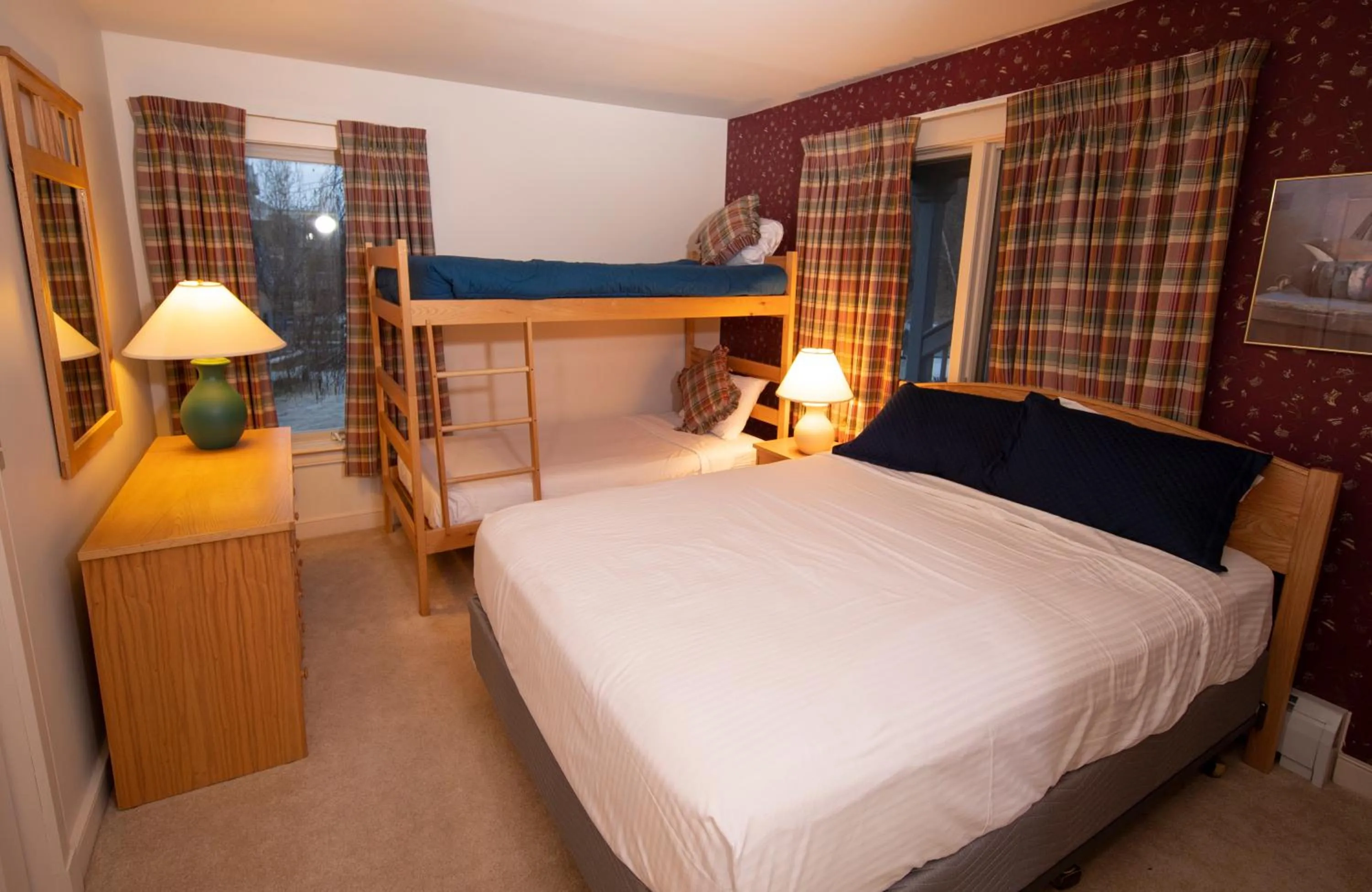 Bed in Solitude Village at Okemo