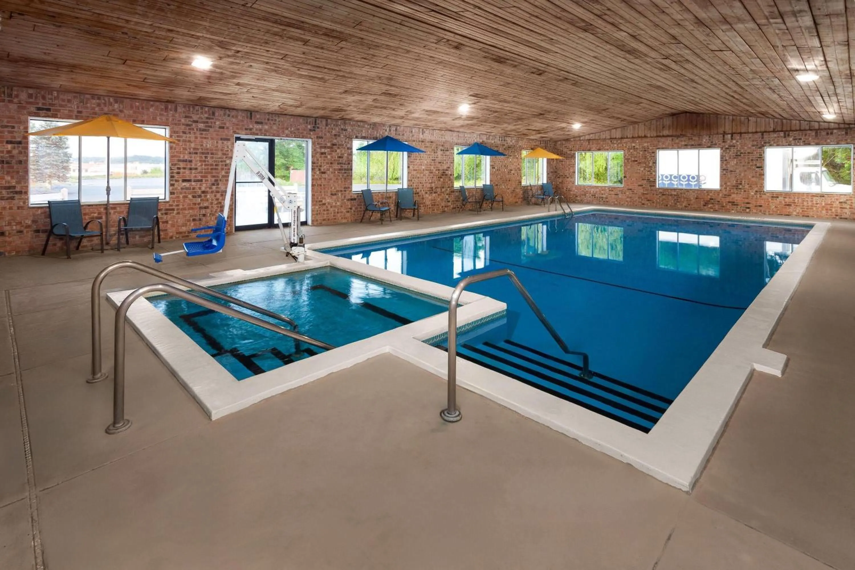 Swimming pool in Baymont by Wyndham Manistee