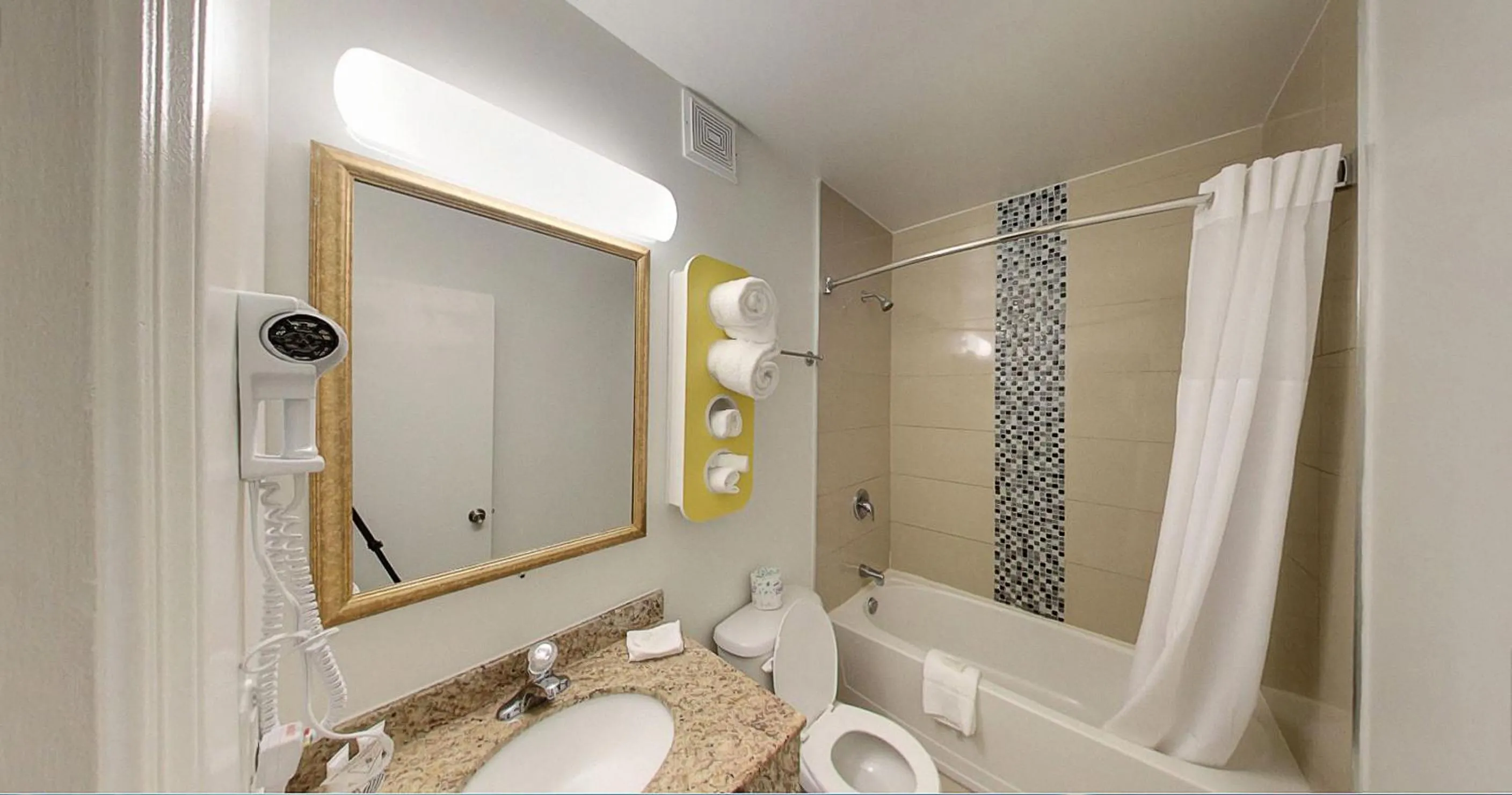 Bathroom in Motel 6-Sudbury, ON