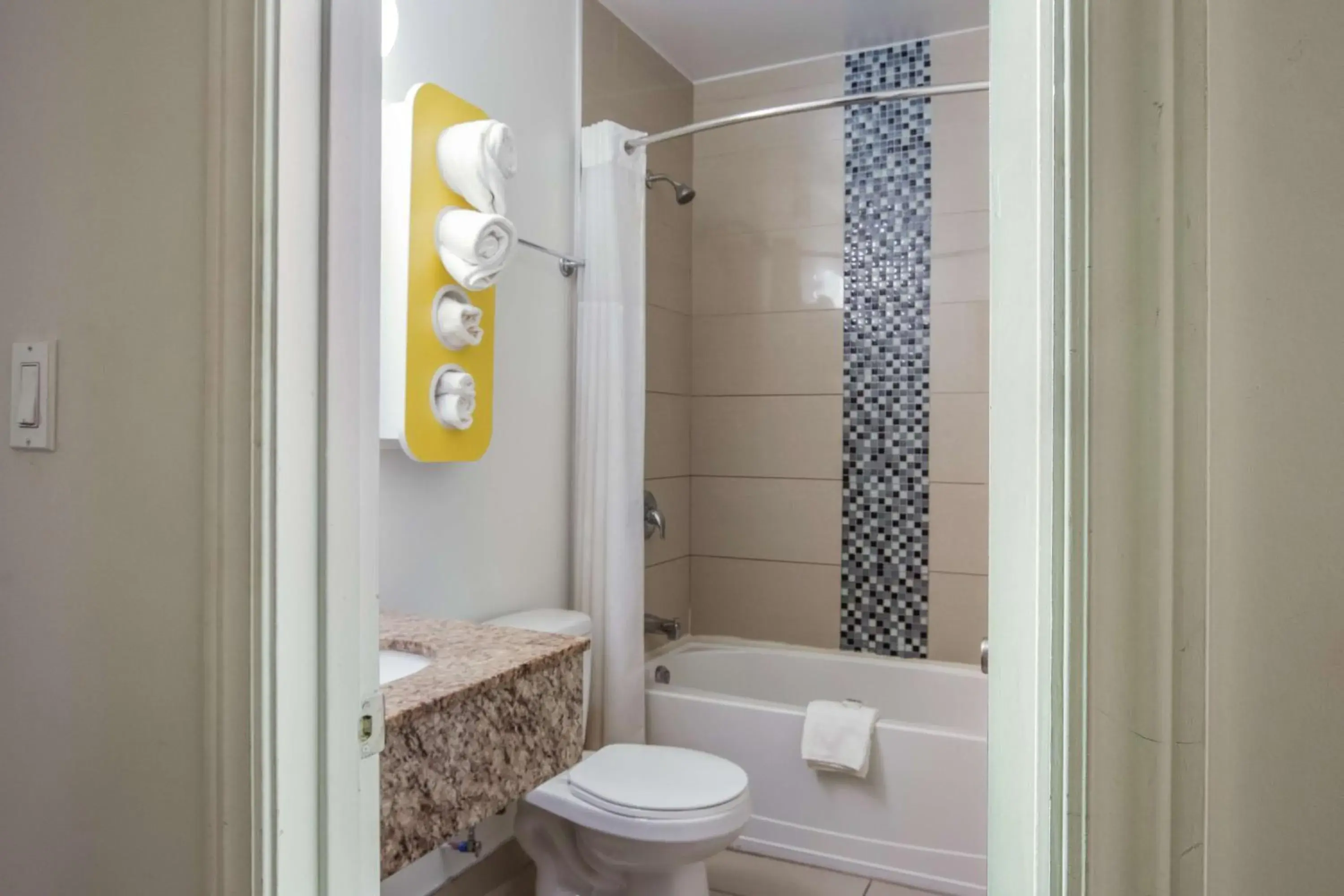 Bathroom in Motel 6-Sudbury, ON Bathroom in Motel 6-Sudbury, ON