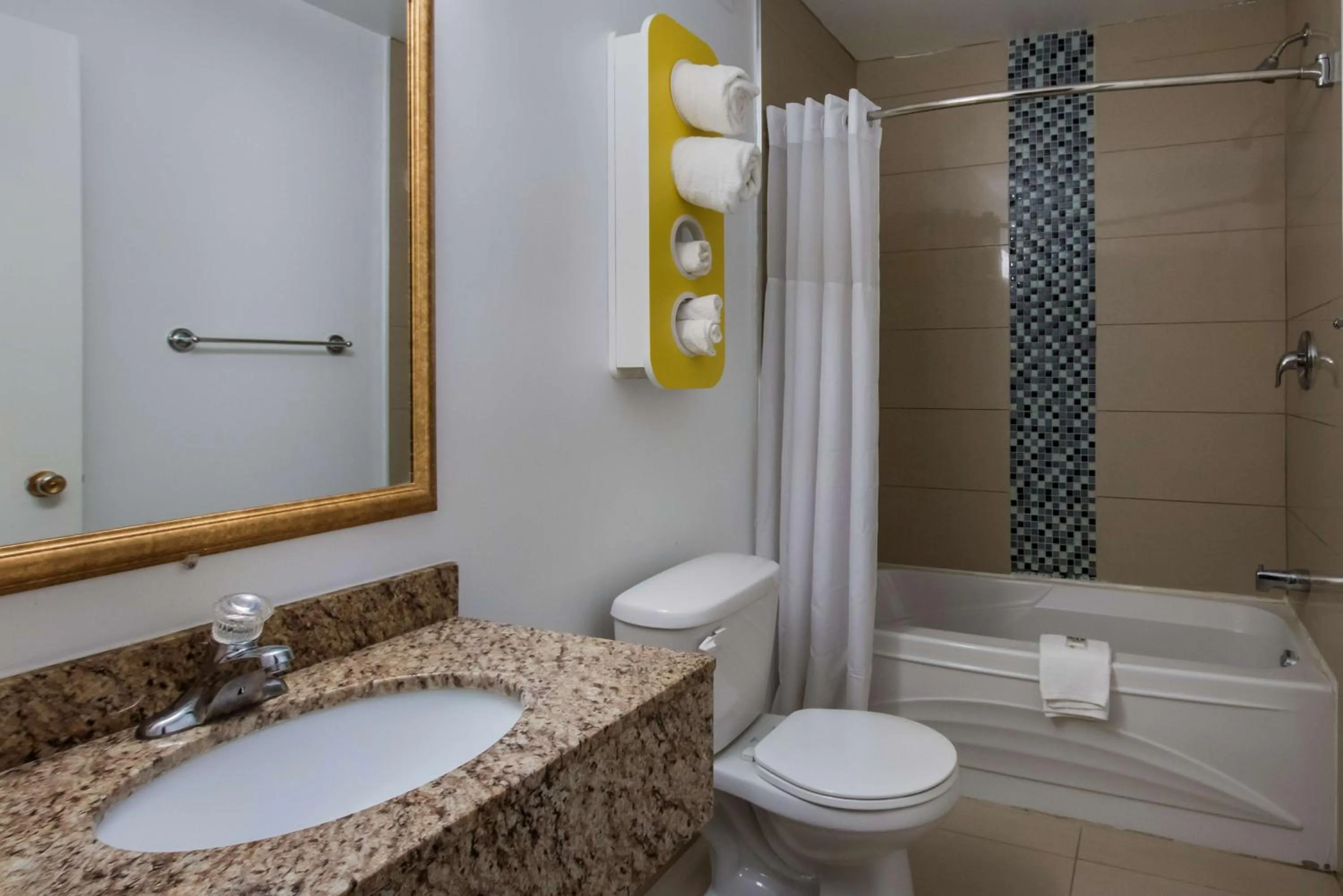 Bathroom in Motel 6-Sudbury, ON