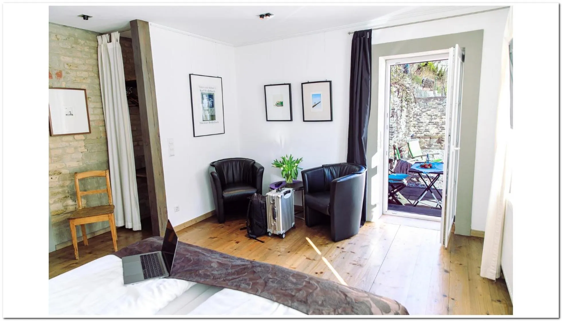 Balcony/Terrace in Landgasthof Zum Weissen Schwanen