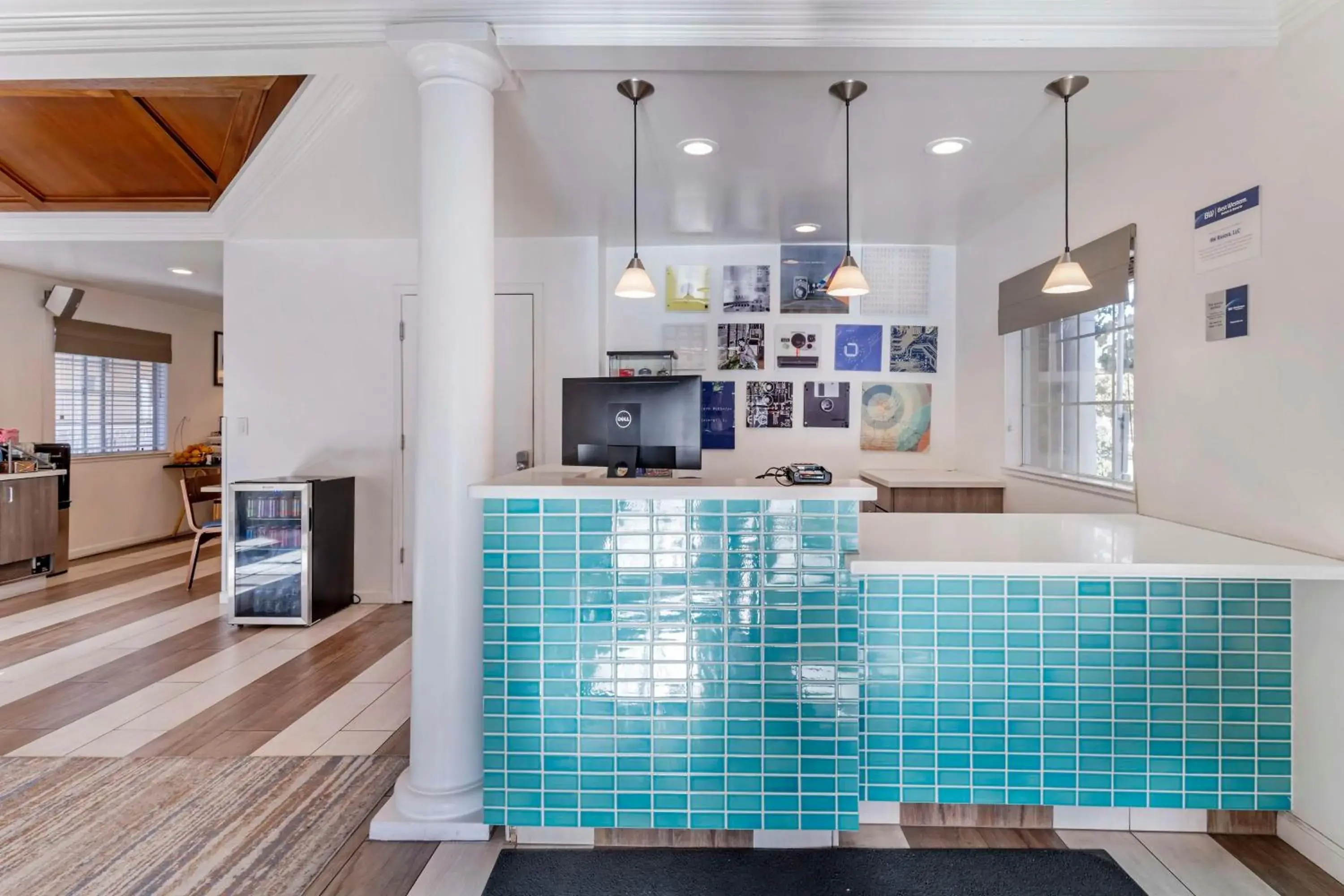 Lobby or reception in Best Western Plus Riviera Lobby or reception in Best Western Plus Riviera