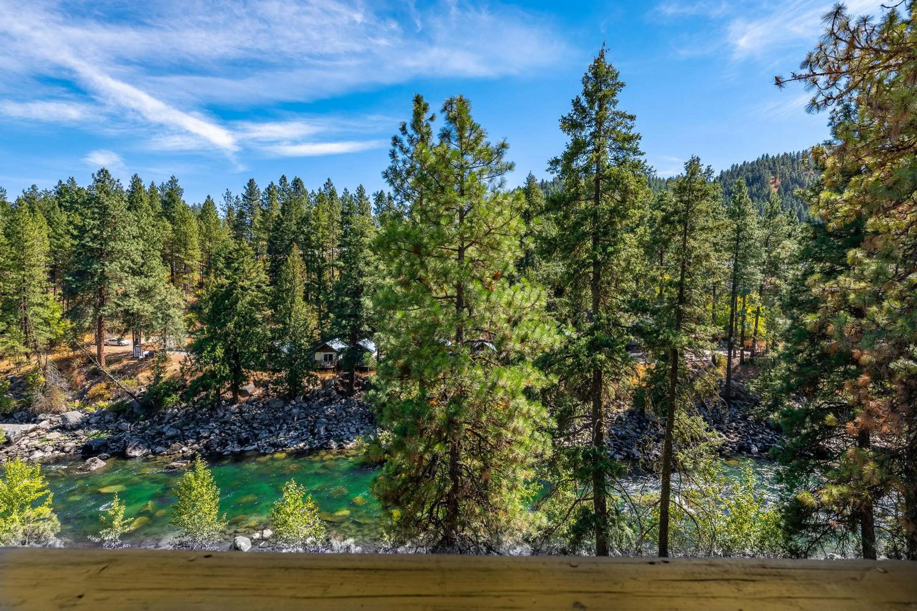 River view in Alpine Rivers Inn