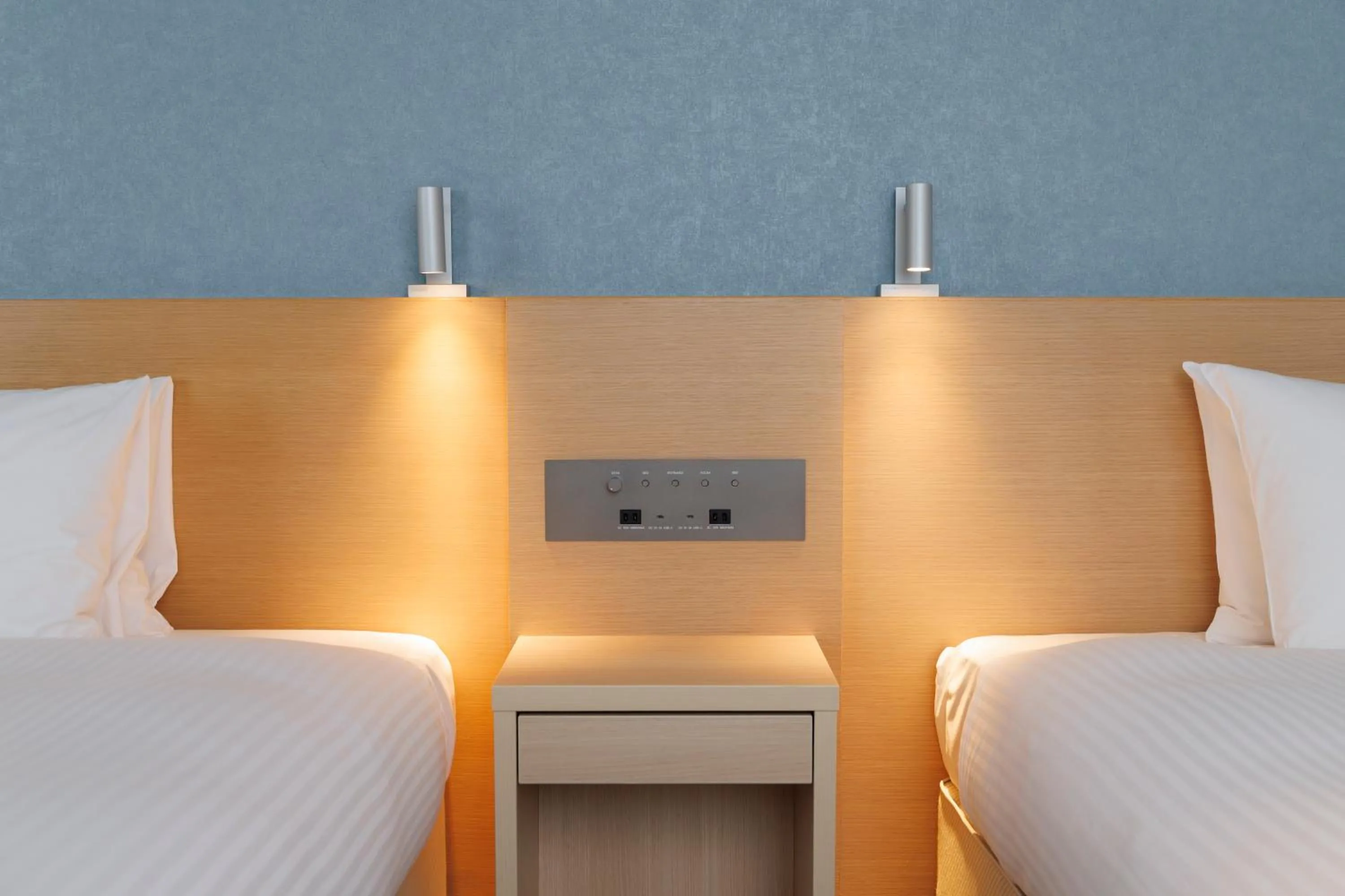 Photo of the whole room, Bed in JR Kyushu Hotel Miyazaki