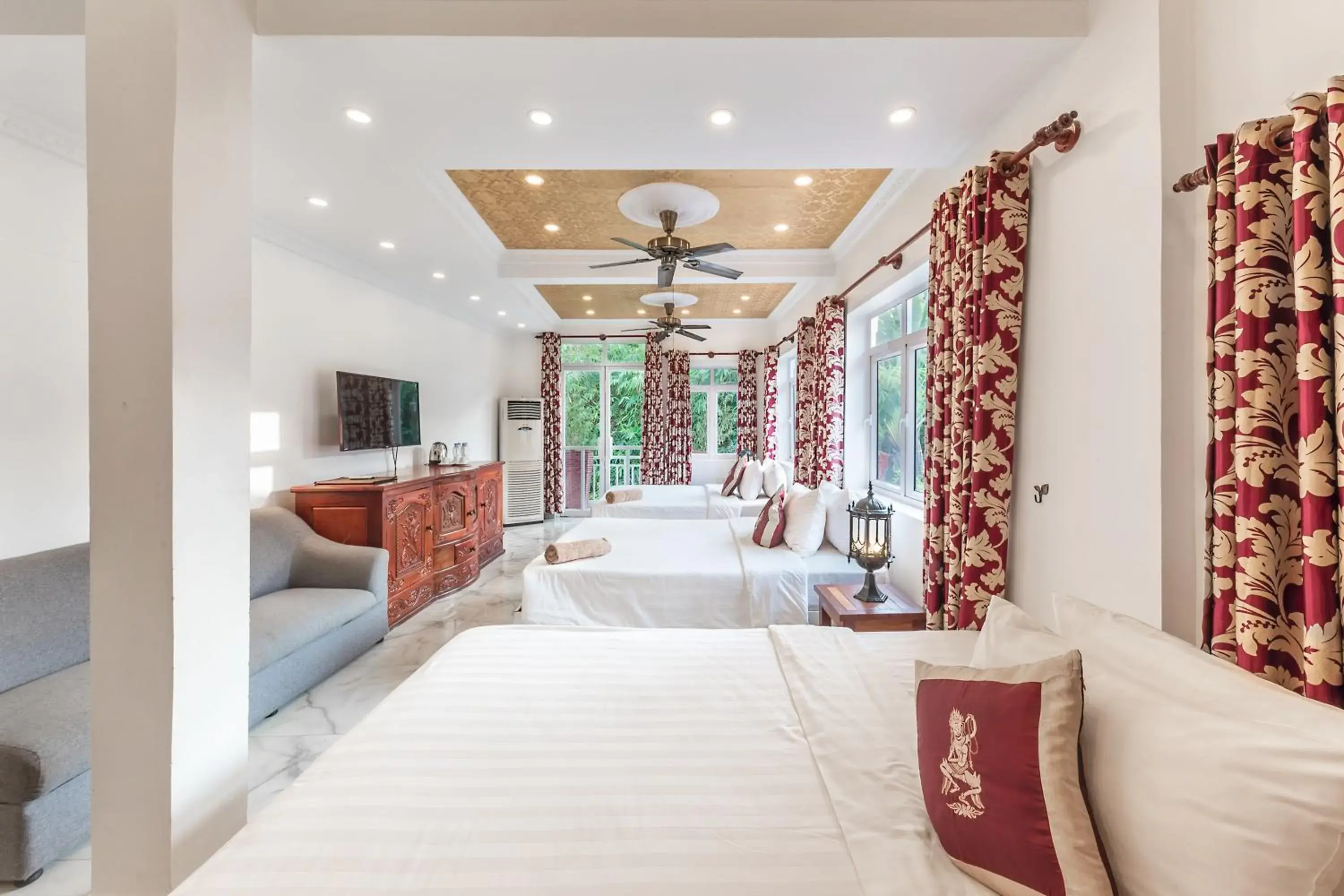 Photo of the whole room, Bed in Residence Wat Damnak Photo of the whole room, Bed in Residence Wat Damnak