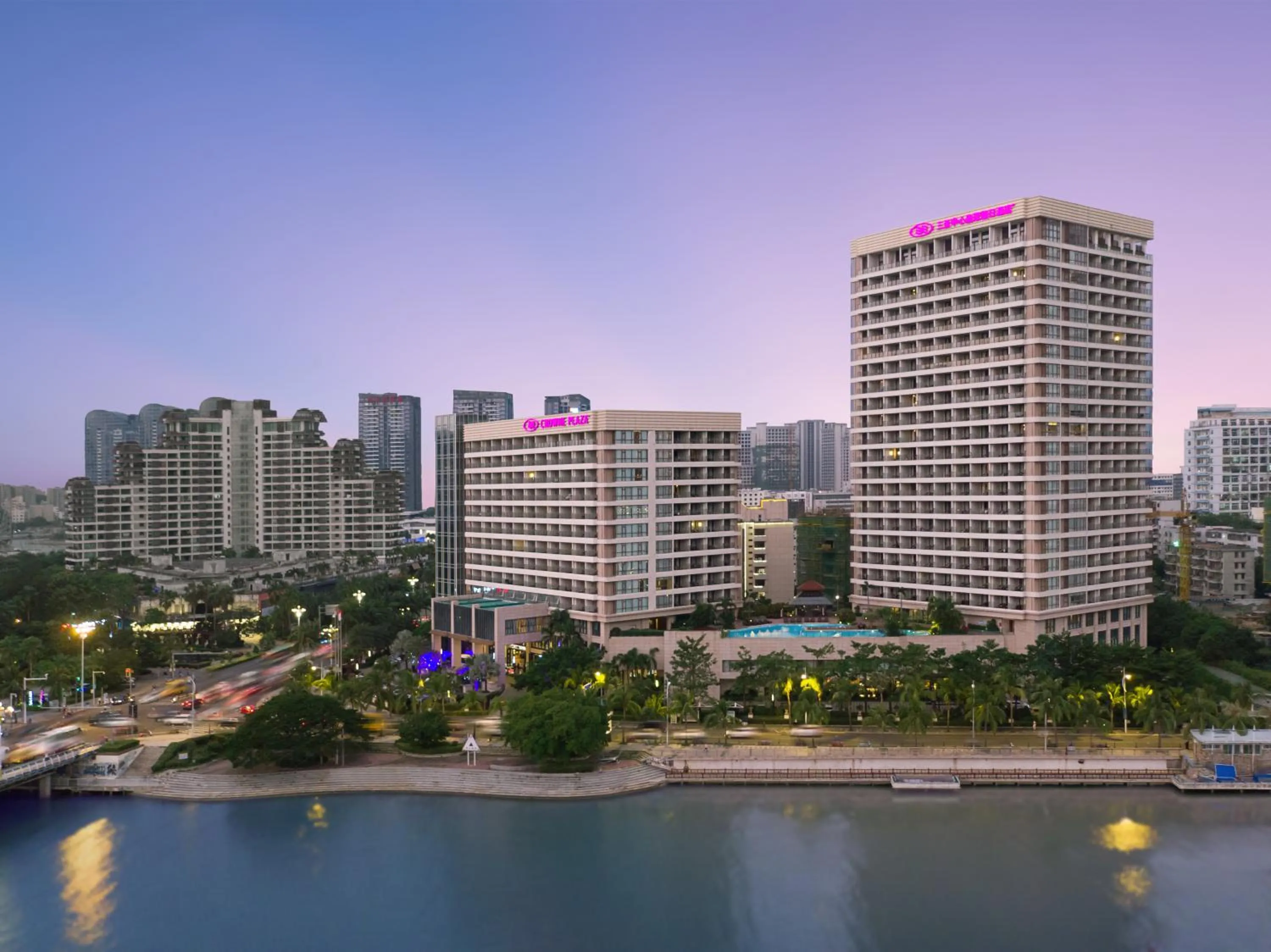 Property building in Crowne Plaza Sanya City Center by IHG