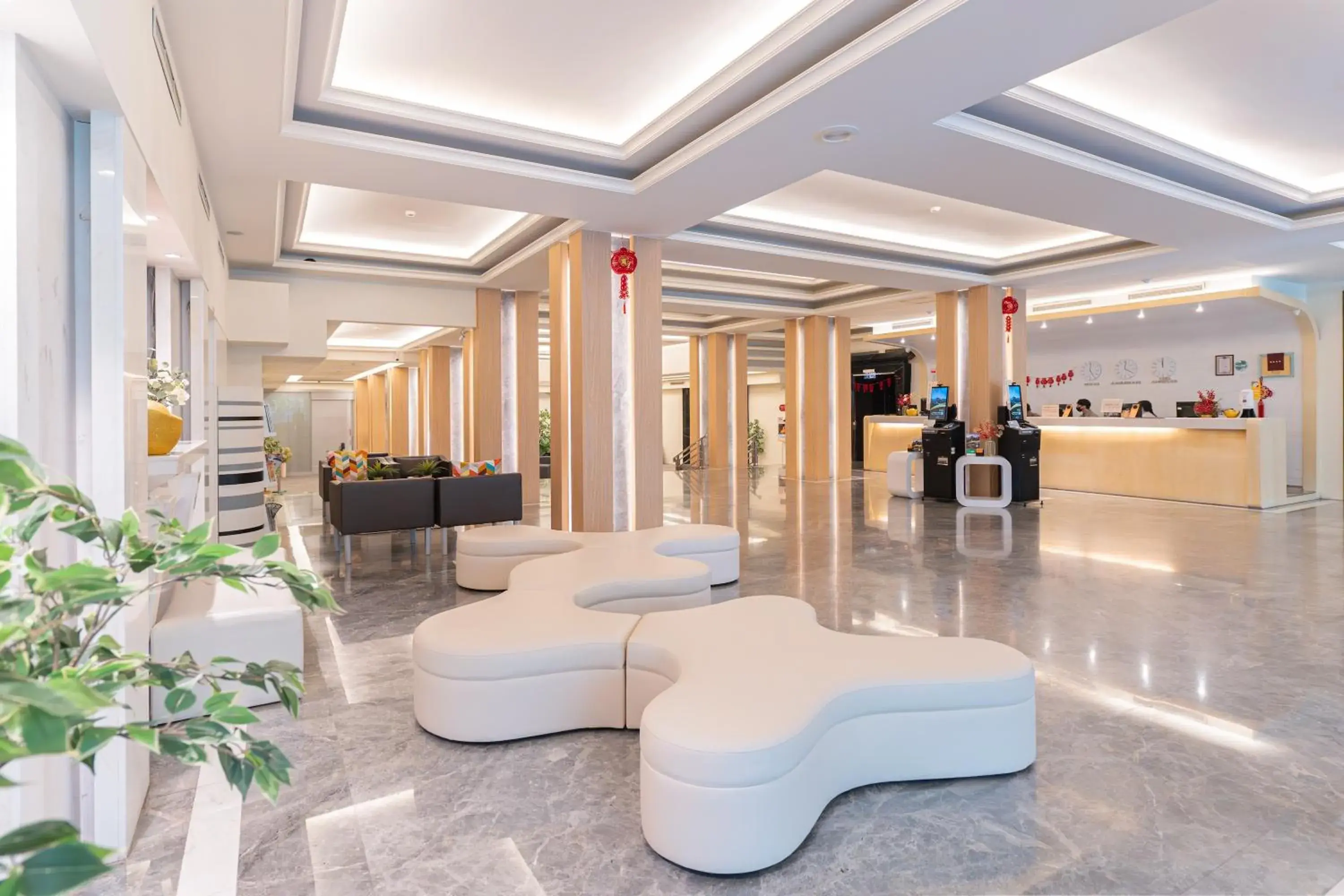 Lobby or reception in Guide Hotel Kaohsiung Liuhe Lobby or reception in Guide Hotel Kaohsiung Liuhe