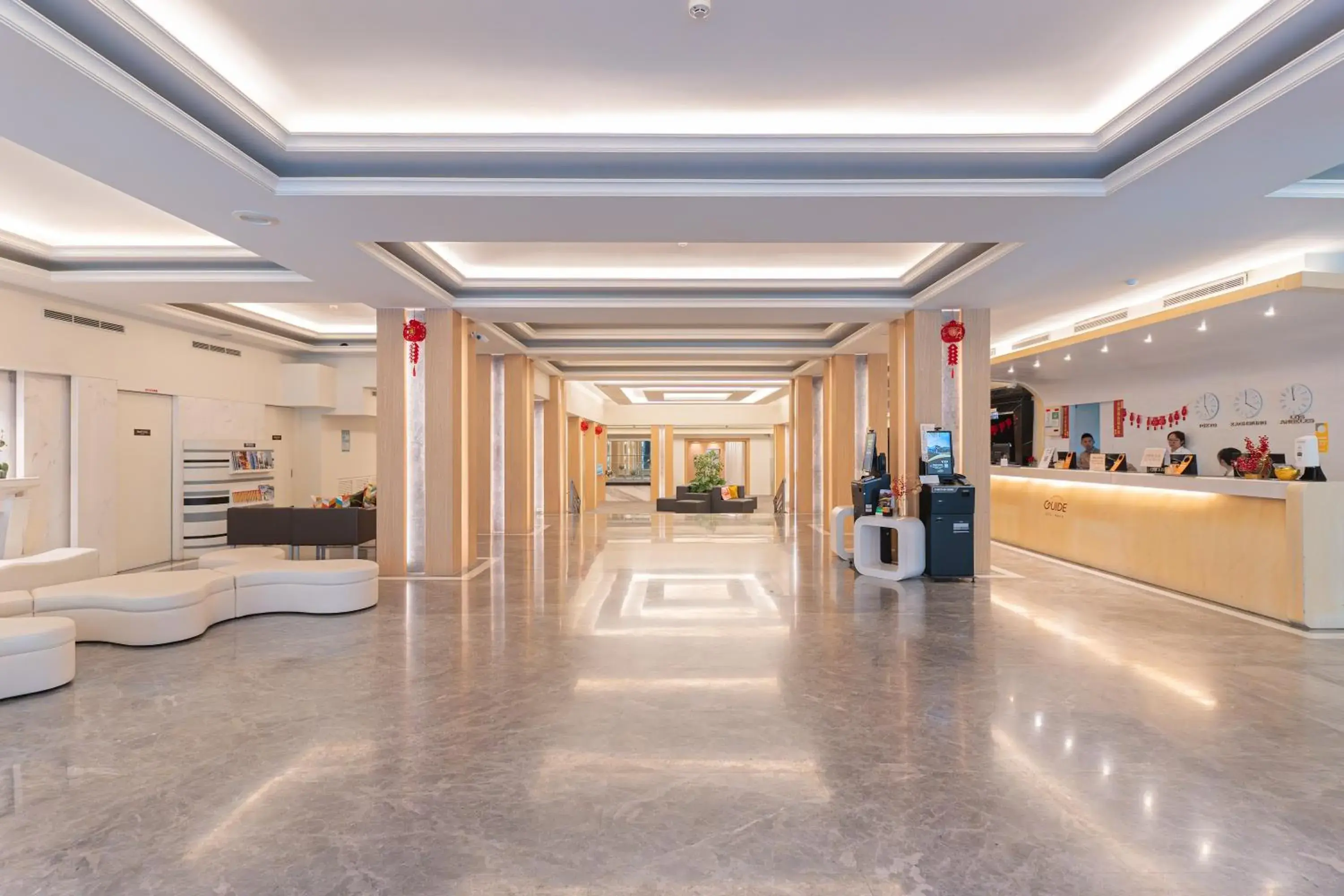 Lobby or reception in Guide Hotel Kaohsiung Liuhe Lobby or reception in Guide Hotel Kaohsiung Liuhe