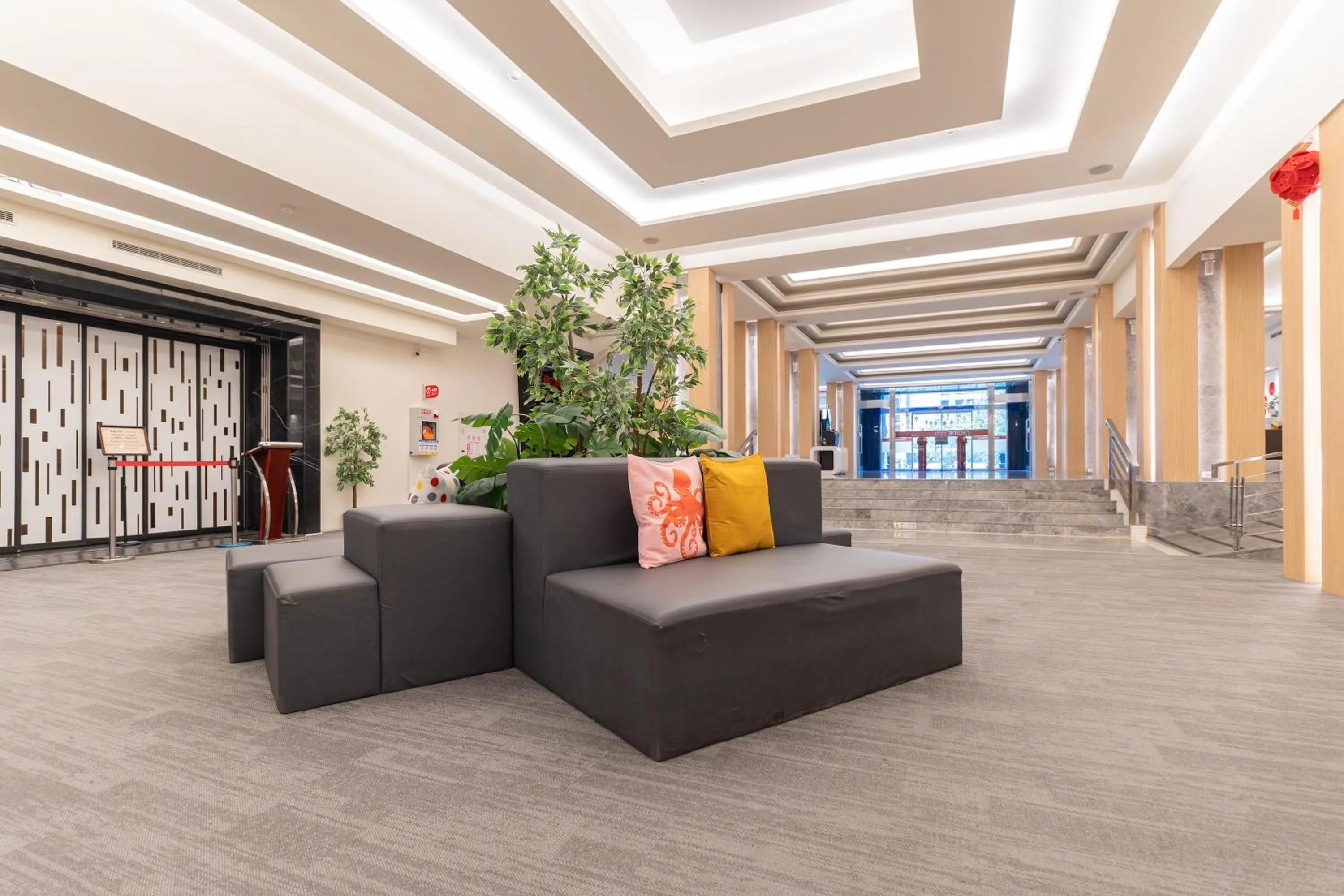 Seating area in Guide Hotel Kaohsiung Liuhe