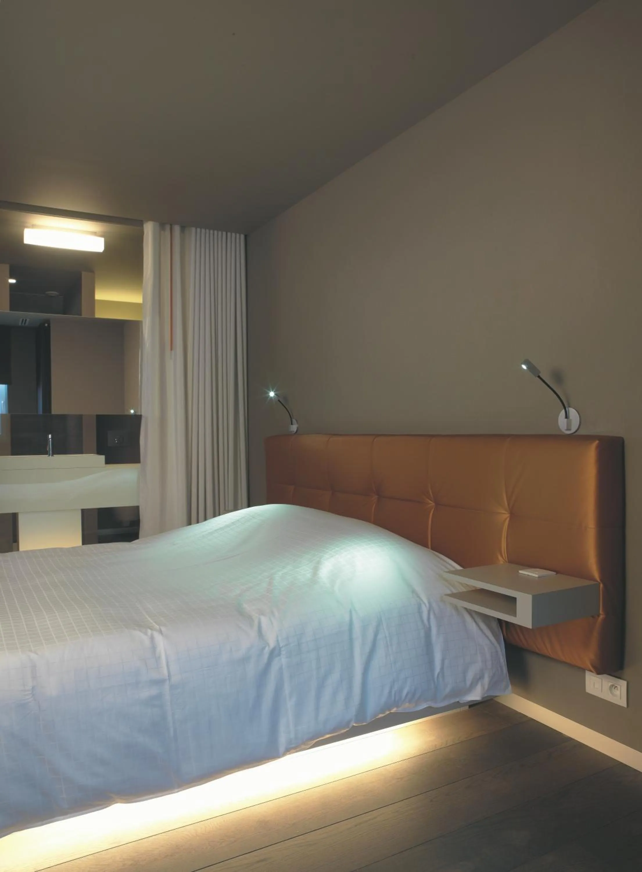 Bed in Hotel Shamrock