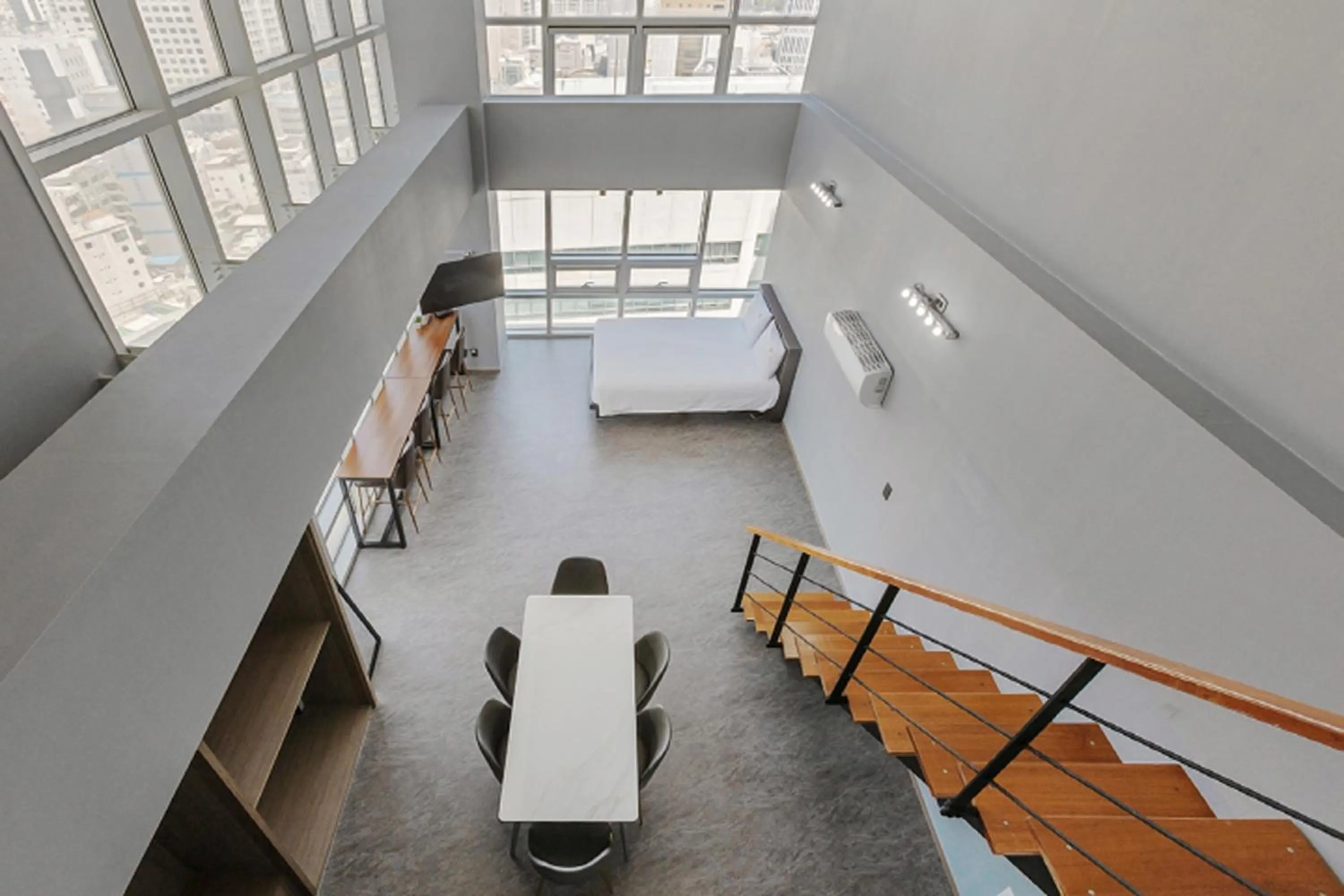 Living room, Bed in Sun Cloud Hotel