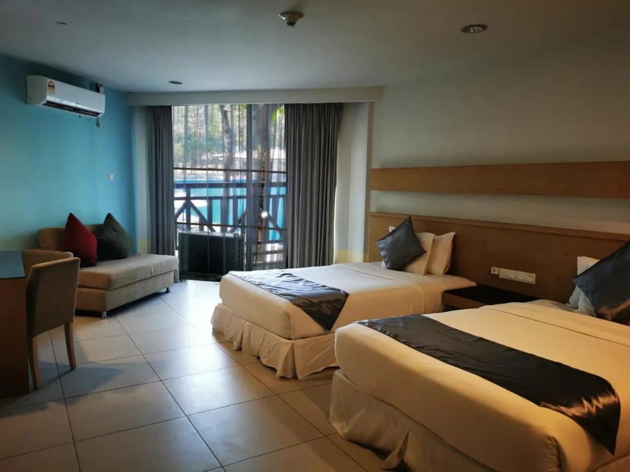 Bedroom, Bed in Century Langkasuka Resort Langkawi