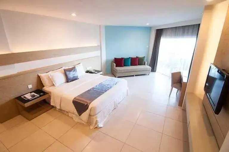 Bed in Century Langkasuka Resort Langkawi Bed in Century Langkasuka Resort Langkawi