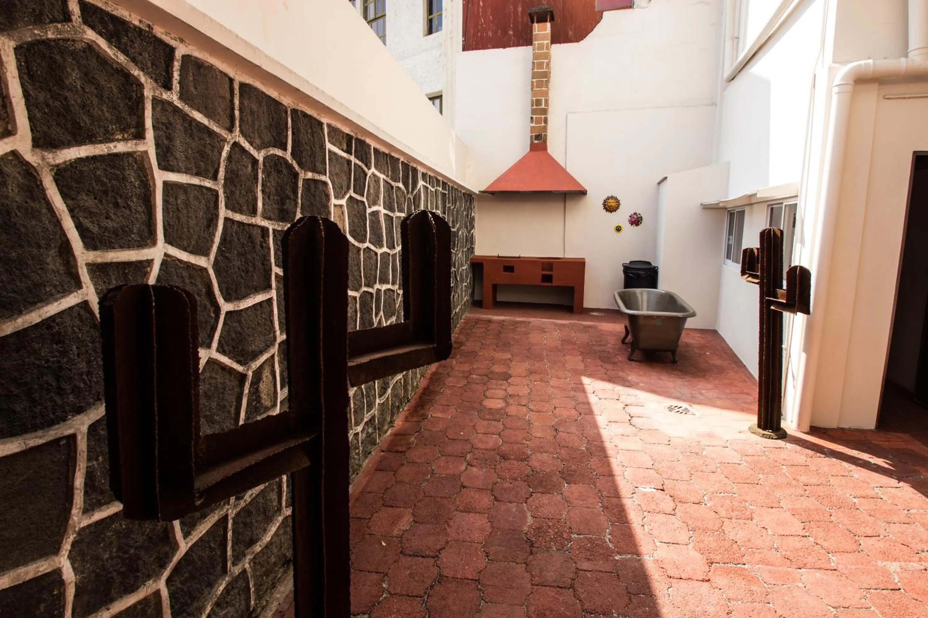 Patio in Casa de Juan Hostal