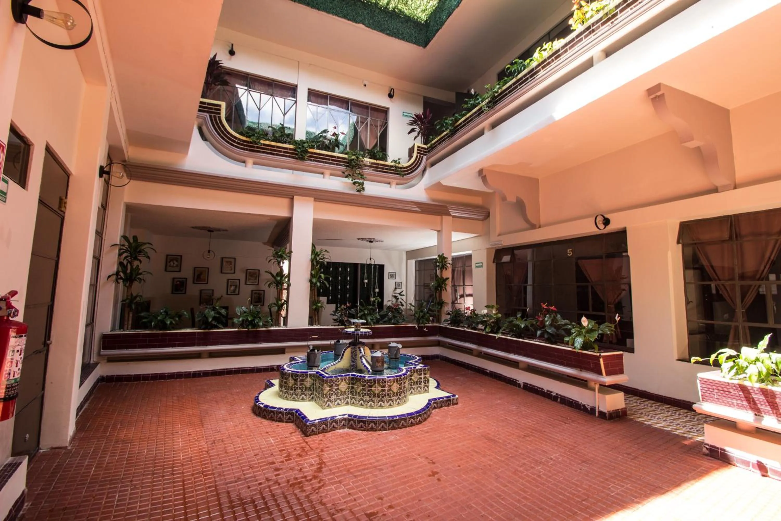 Patio in Casa de Juan Hostal
