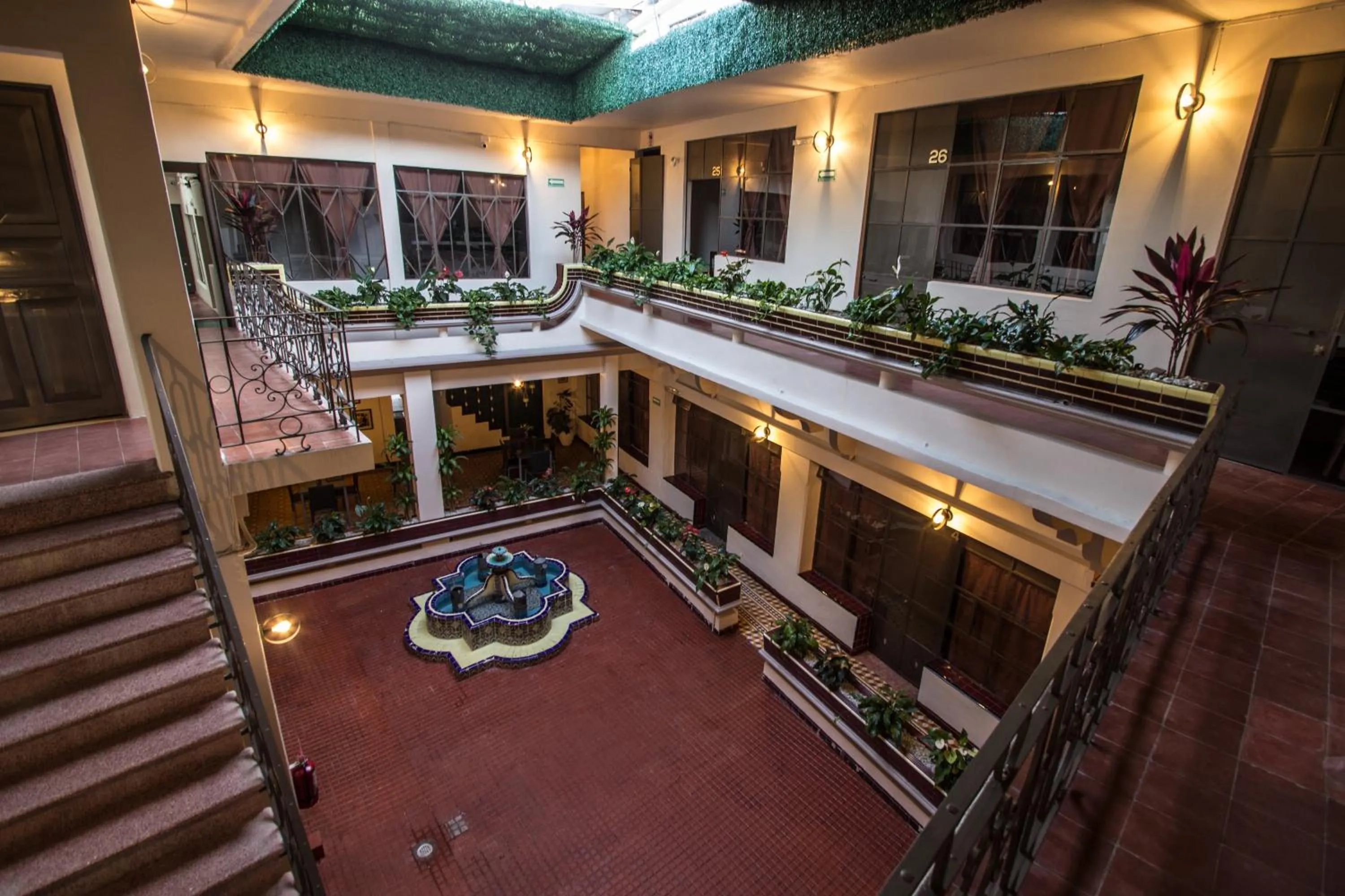 Patio in Casa de Juan Hostal