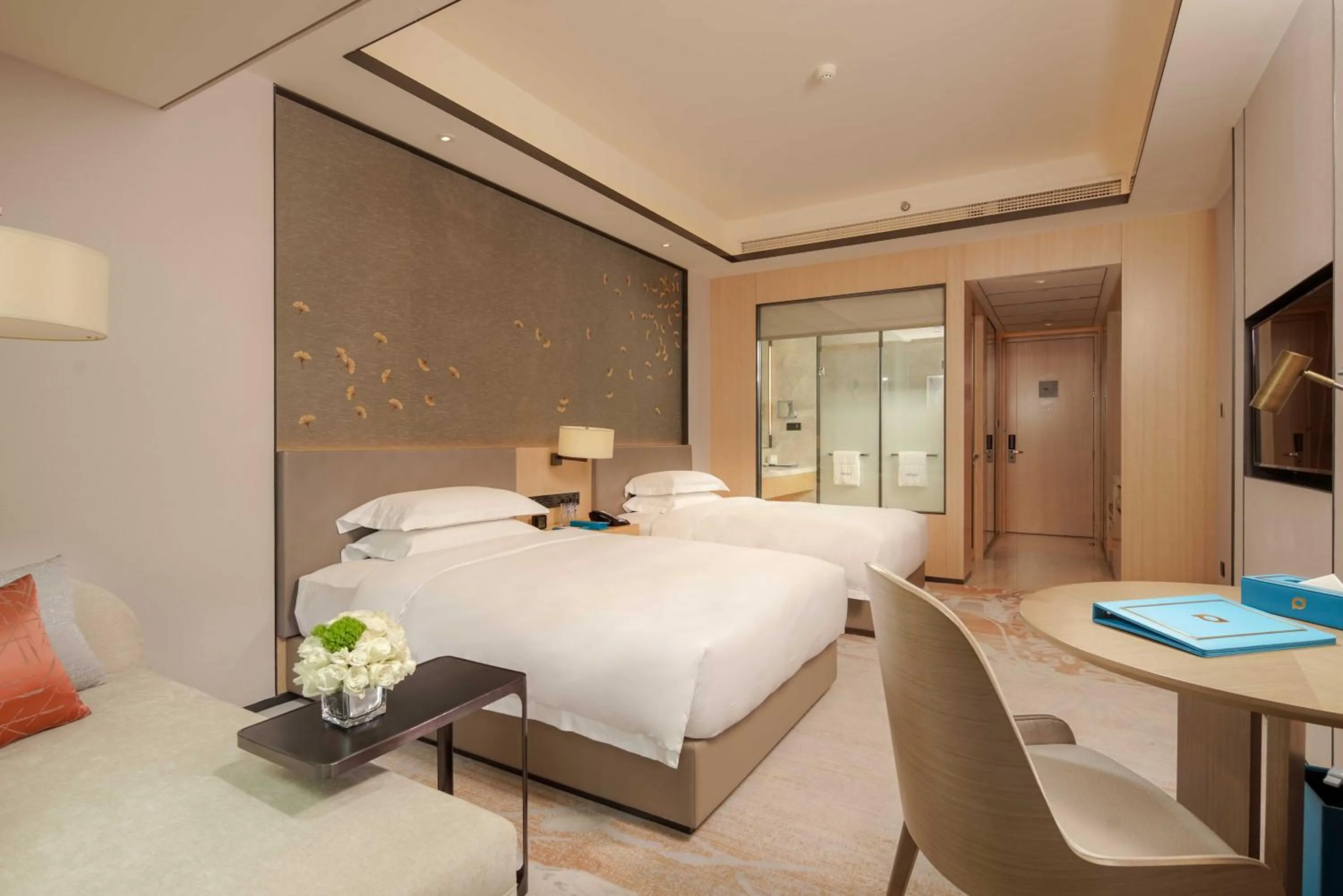 Bed in Projoy Hotel Tianfu