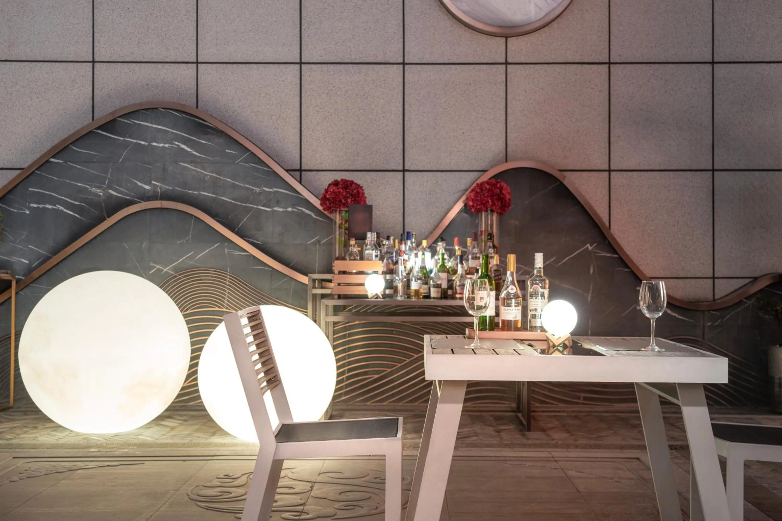 Lounge or bar in Projoy Hotel Tianfu