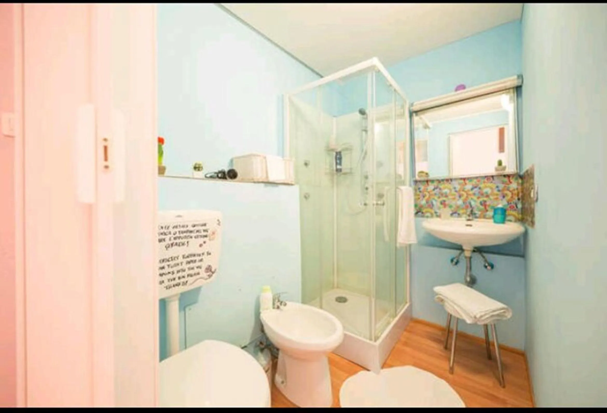 Shower in Bed & Breakfast Macallè