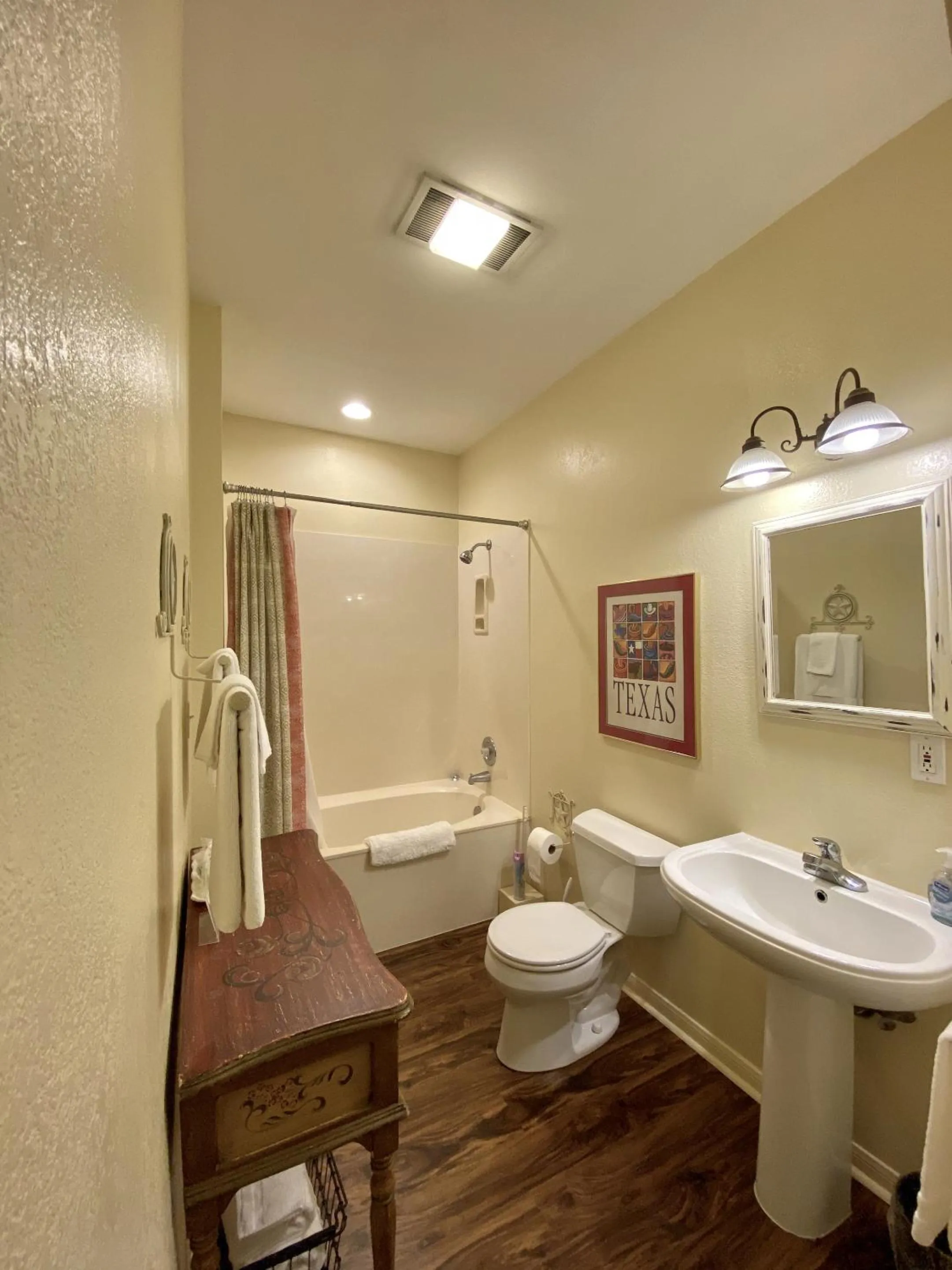 Bathroom in Comal Inn