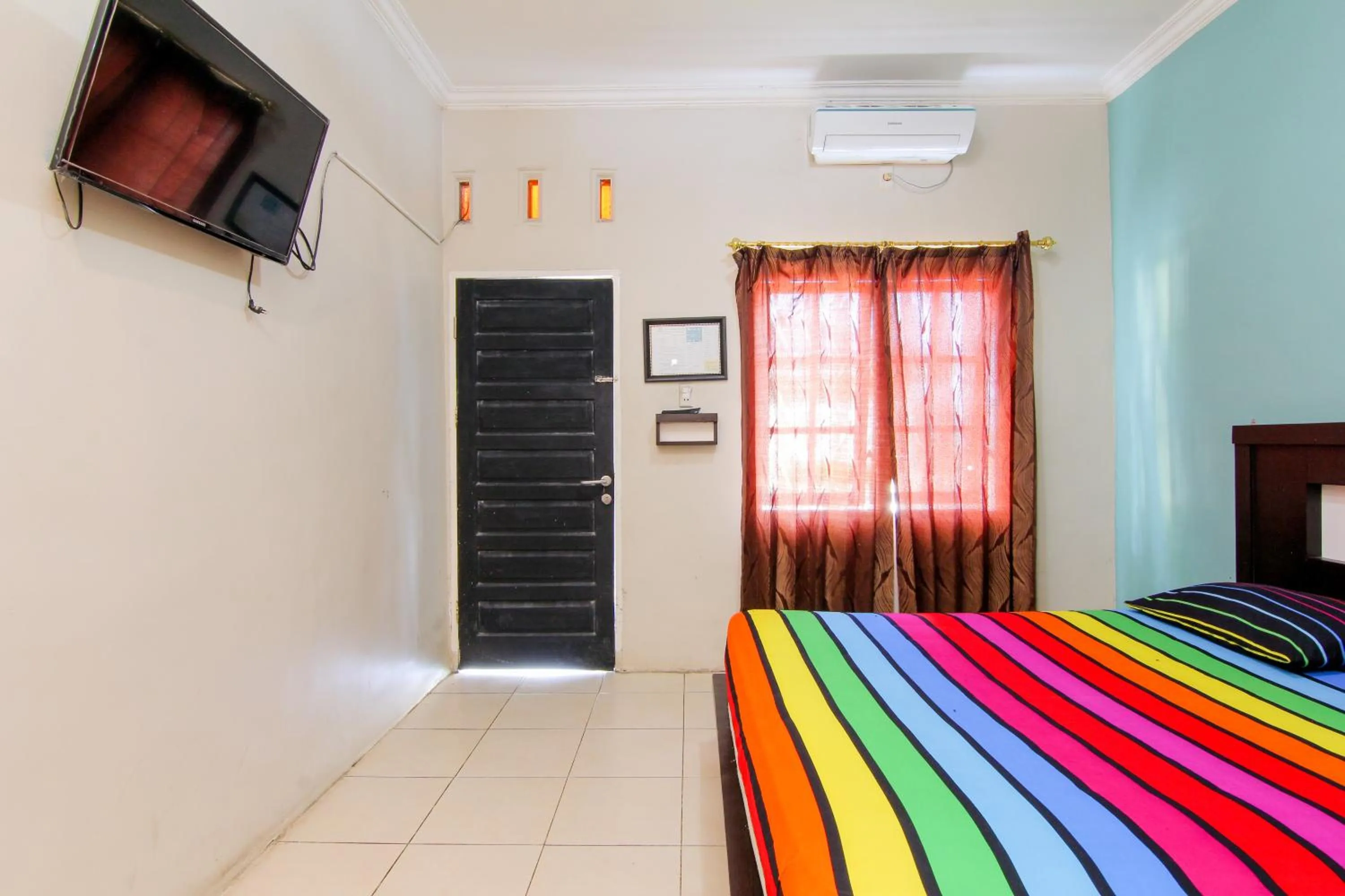 Bed in Trans Bandara Residence