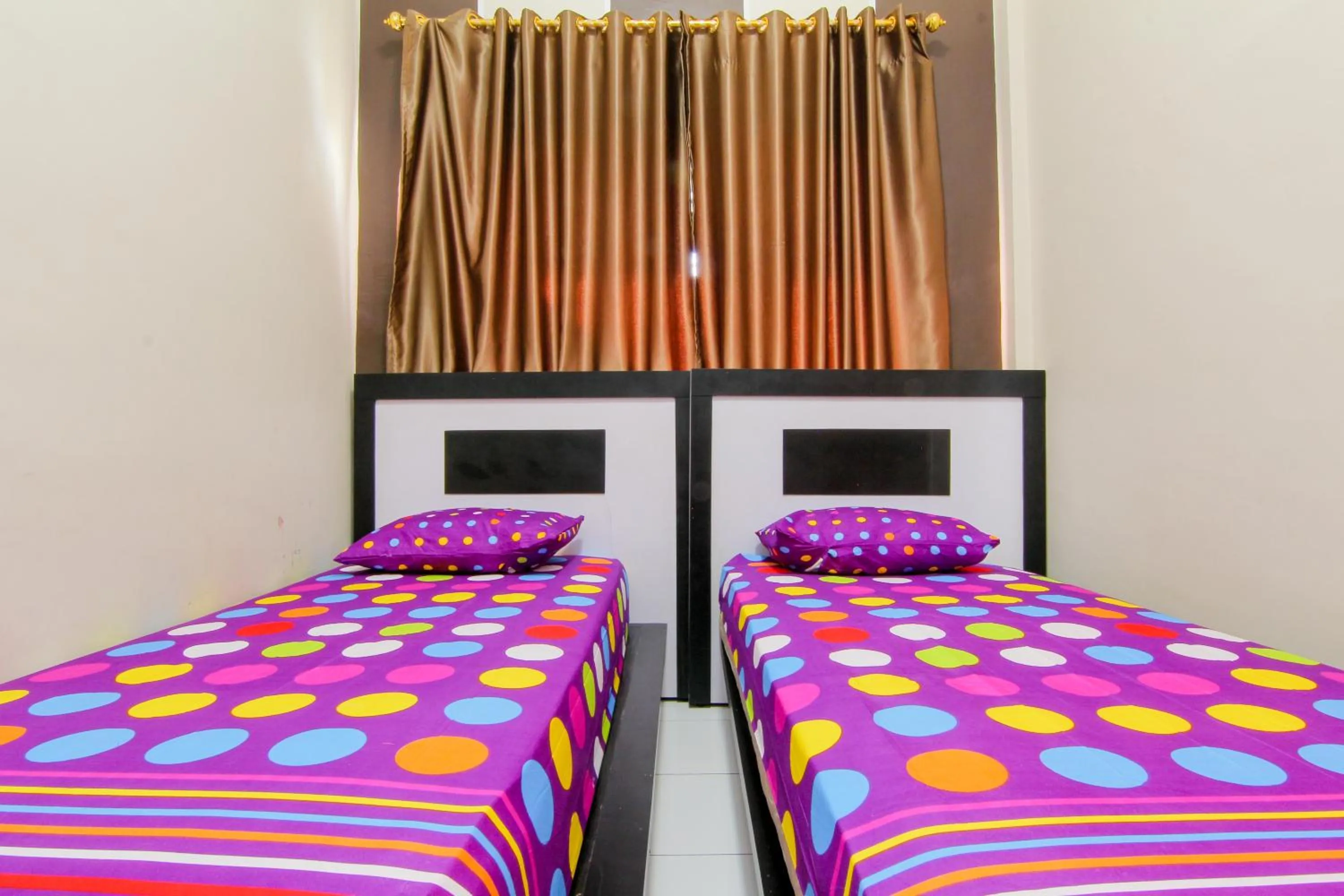 Bed in Trans Bandara Residence