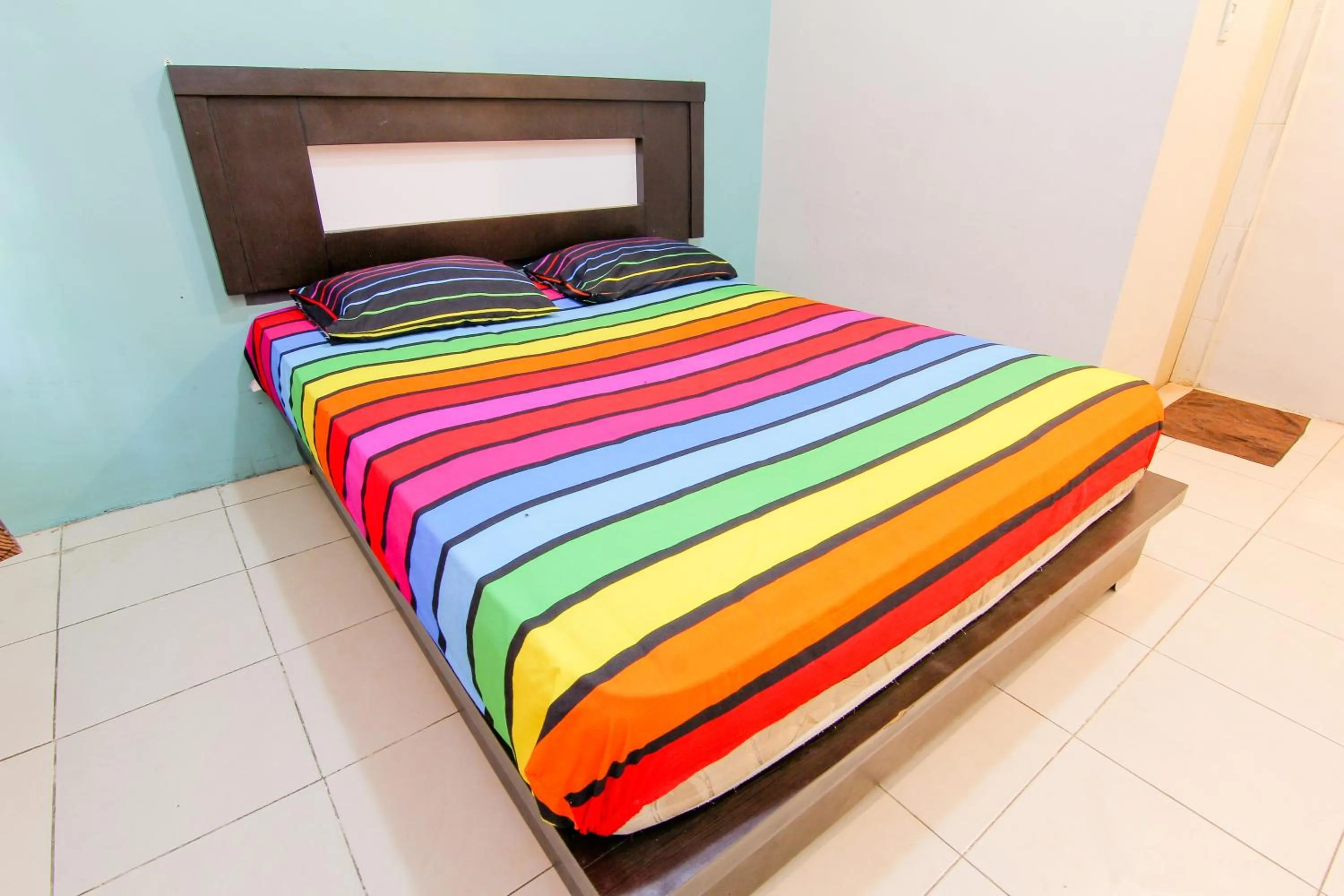 Bed in Trans Bandara Residence