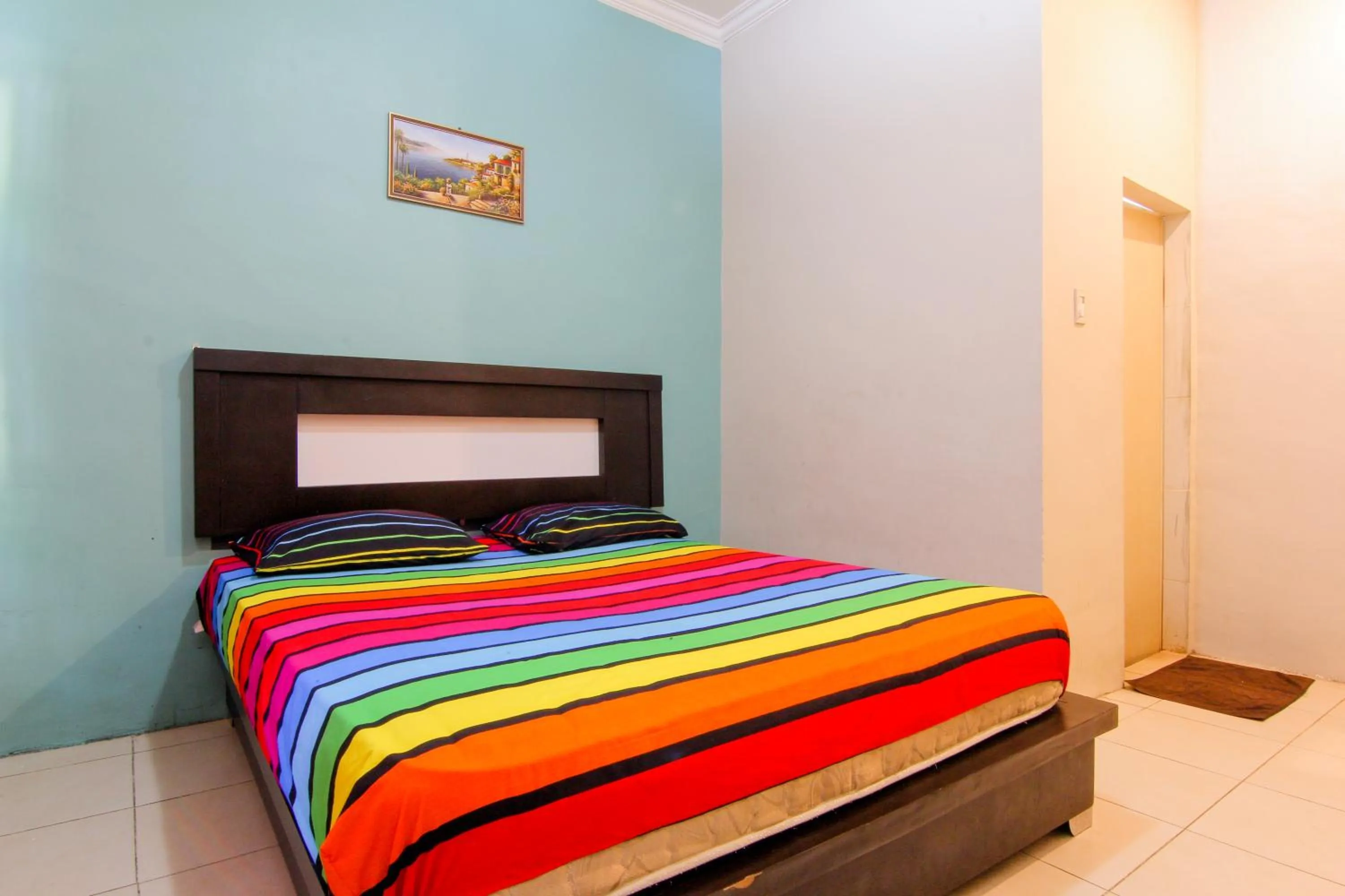 Bed in Trans Bandara Residence