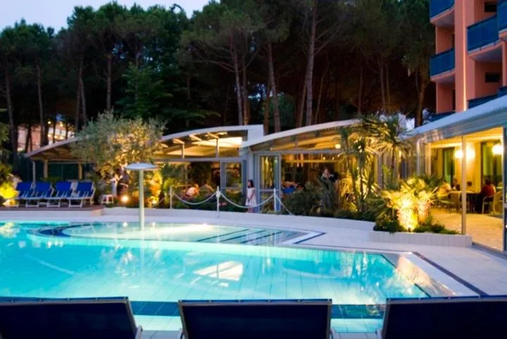 Night in Grand Hotel Esplanada