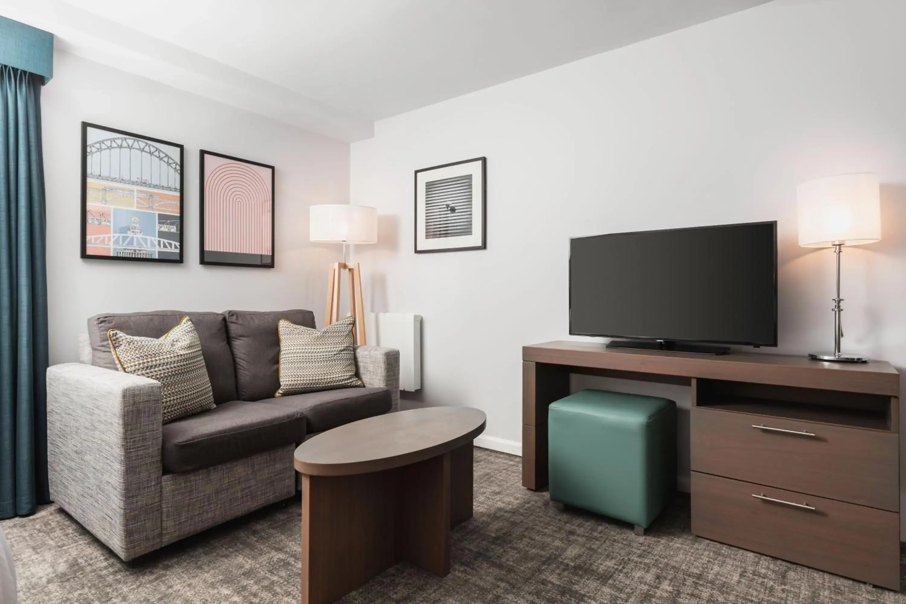 Living room in Staybridge Suites Newcastle by IHG Living room in Staybridge Suites Newcastle by IHG