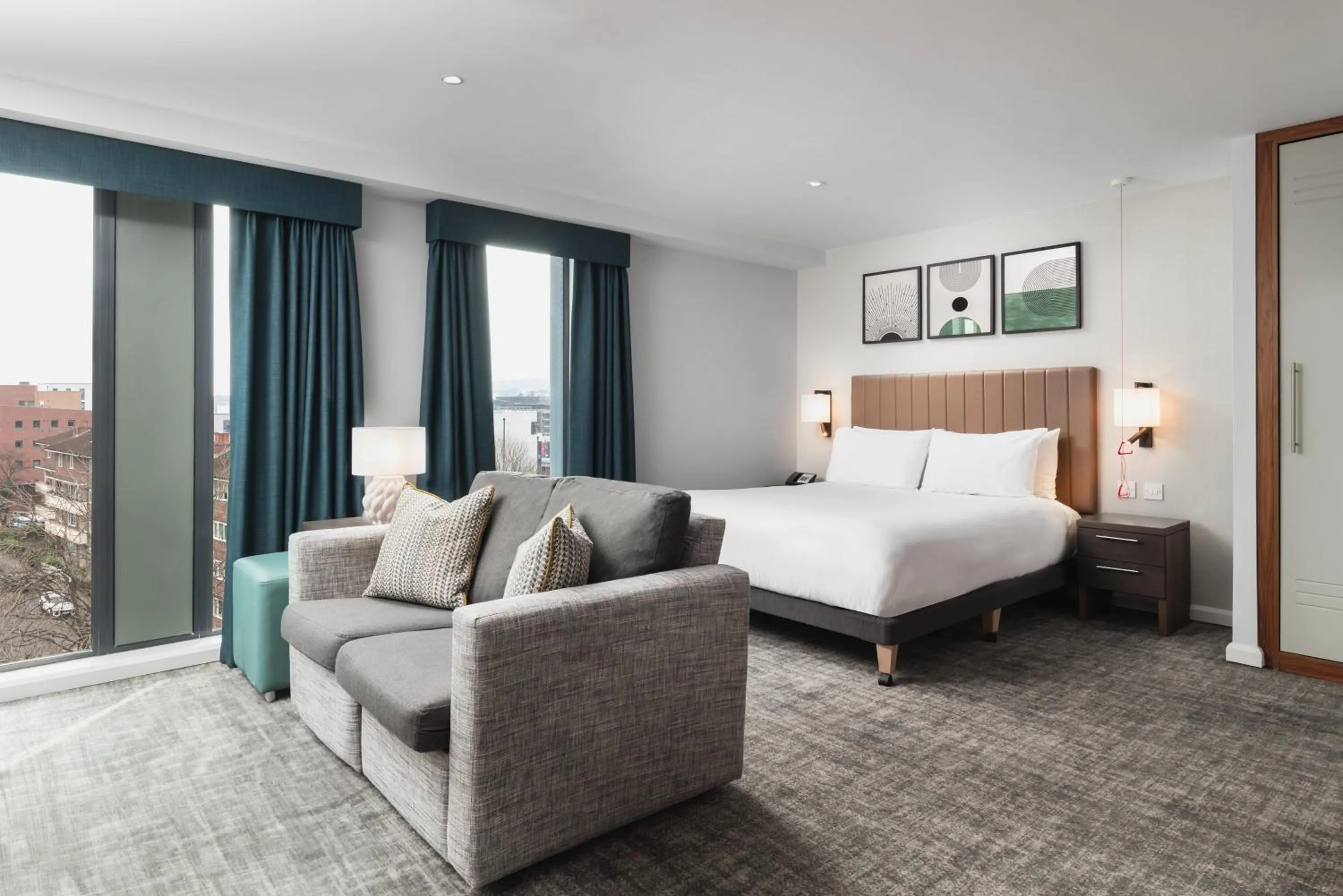 Photo of the whole room, Bed in Staybridge Suites Newcastle by IHG