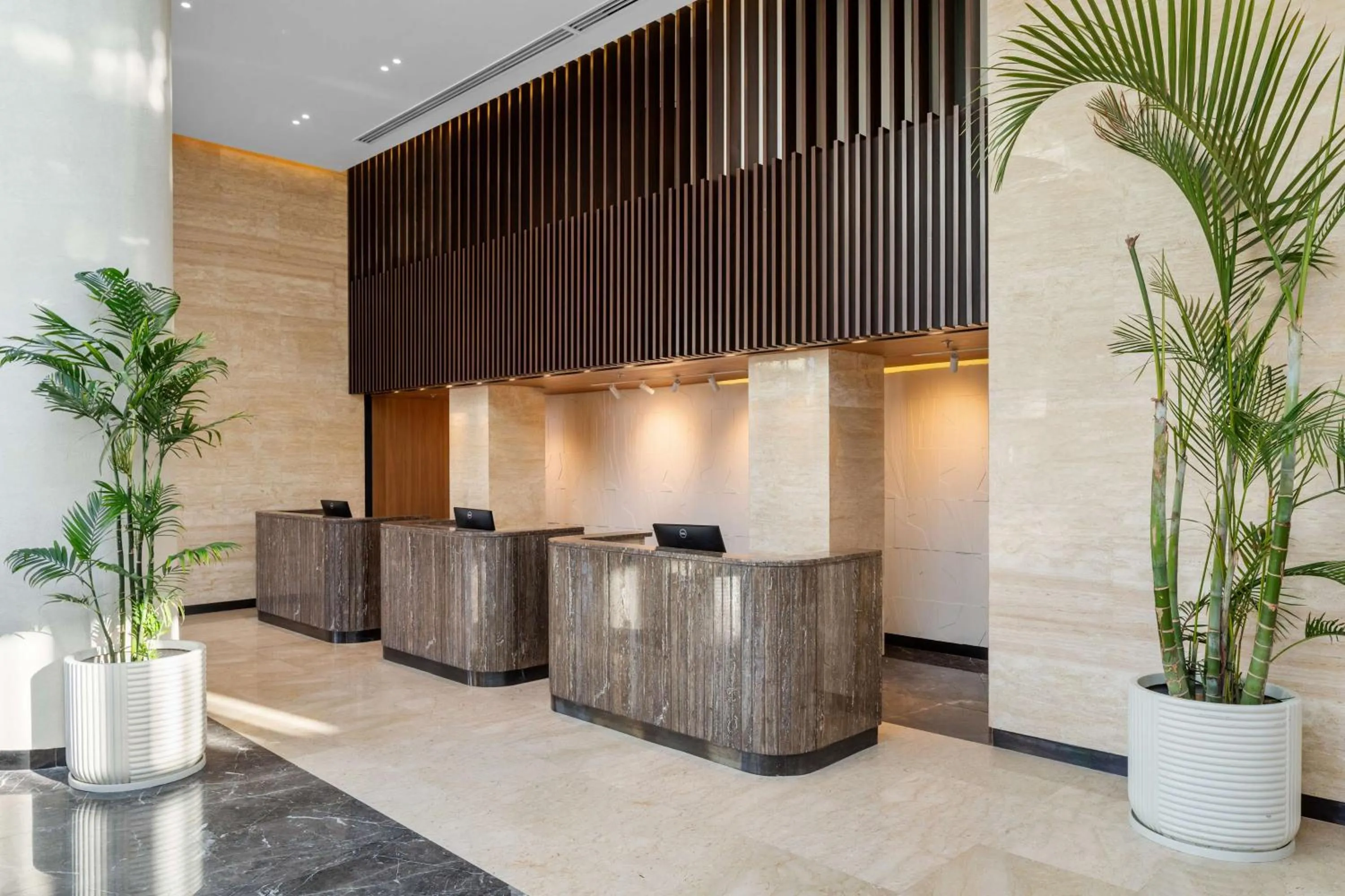 Lobby or reception in DoubleTree by Hilton Sharks Bay Resort