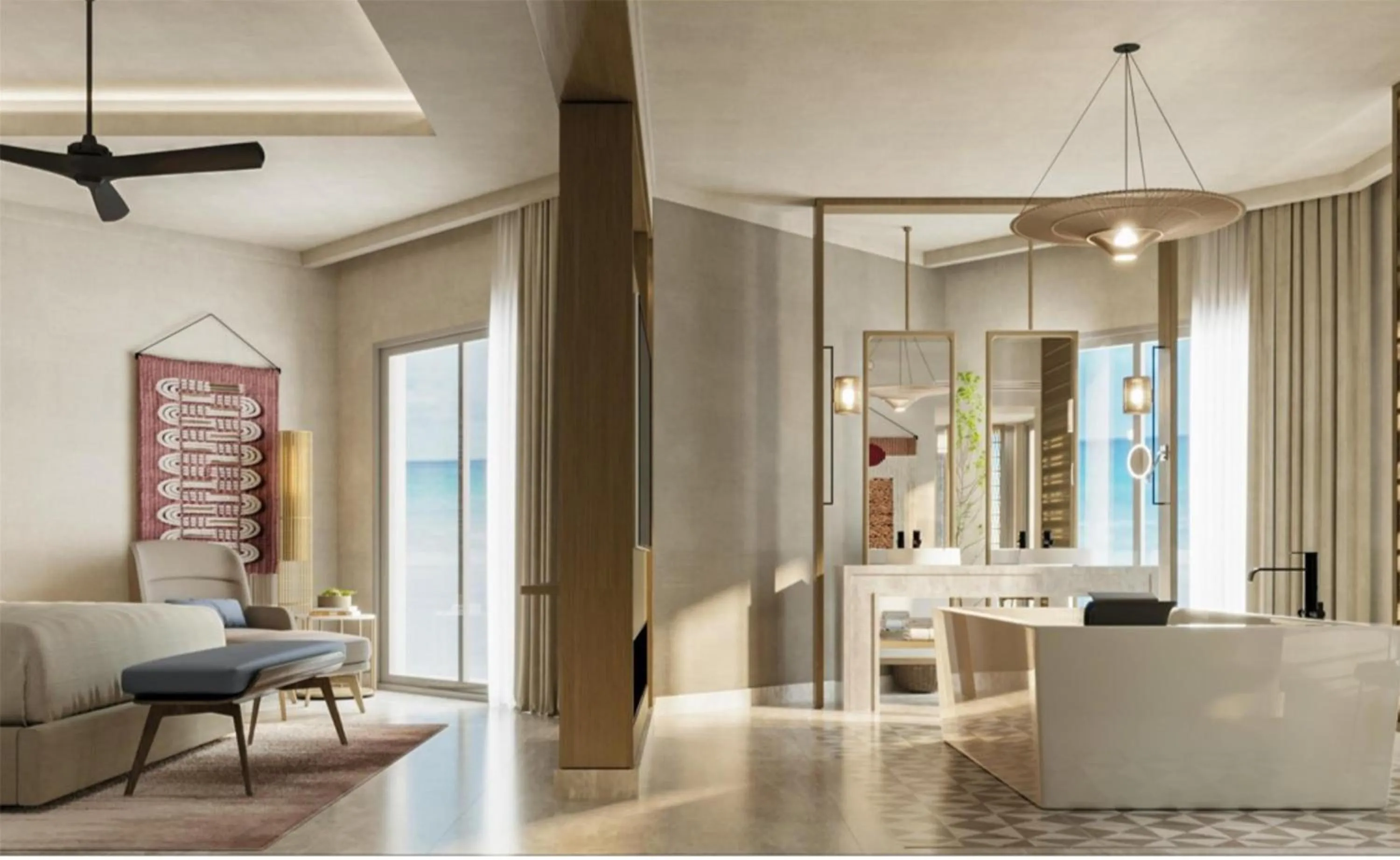 Bathroom in DoubleTree by Hilton Sharks Bay Resort