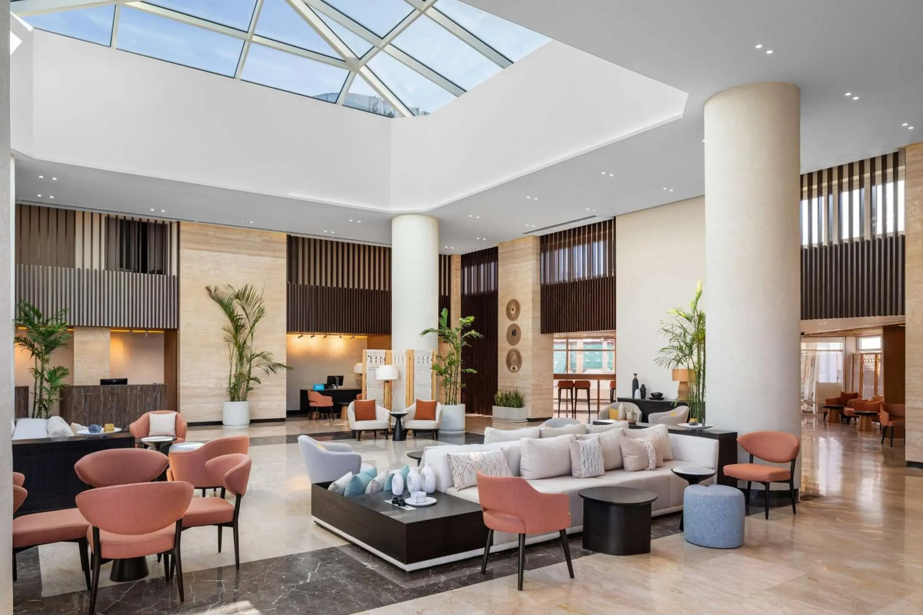 Lobby or reception in DoubleTree by Hilton Sharks Bay Resort Lobby or reception in DoubleTree by Hilton Sharks Bay Resort