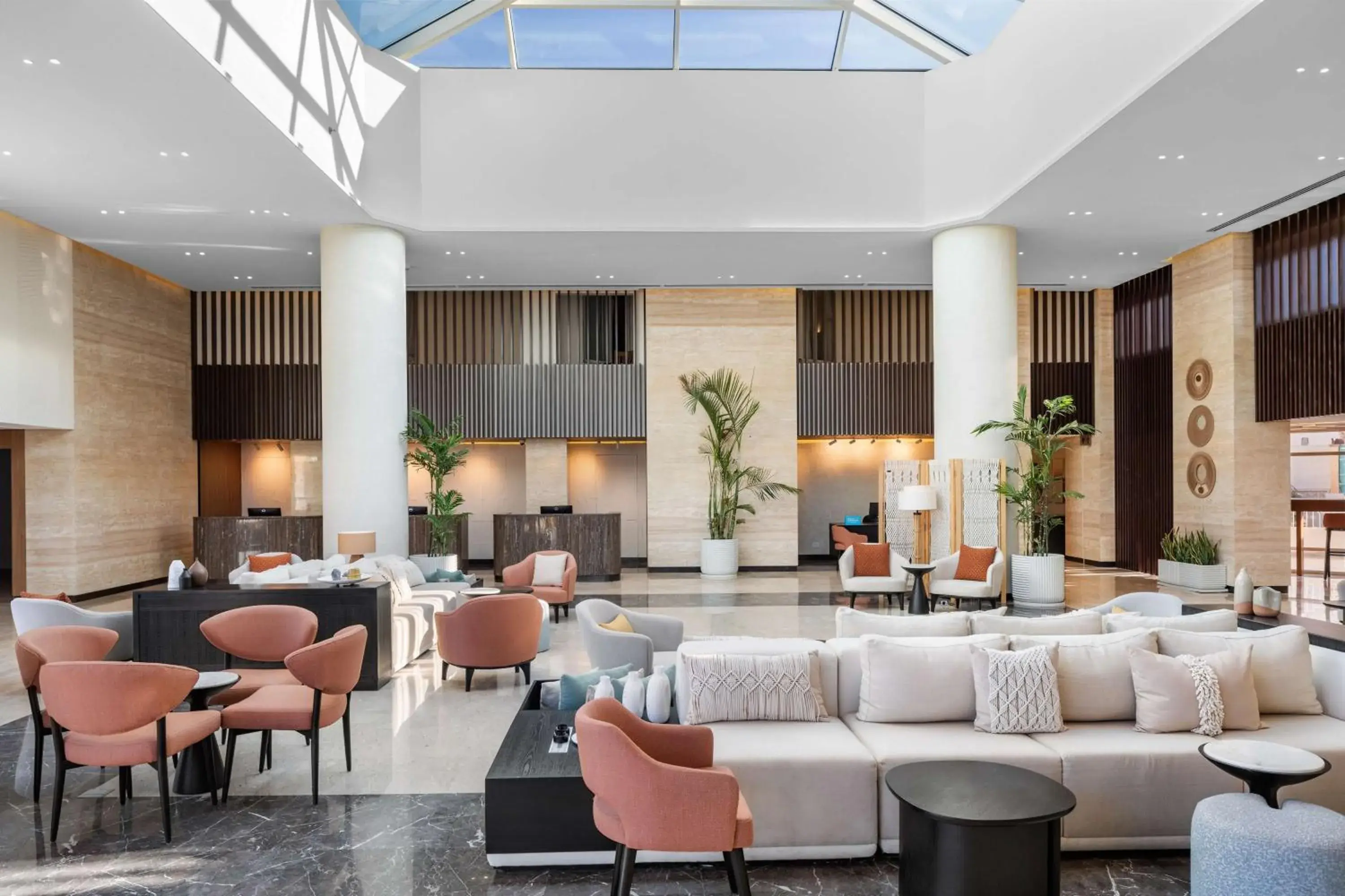 Lobby or reception in DoubleTree by Hilton Sharks Bay Resort Lobby or reception in DoubleTree by Hilton Sharks Bay Resort