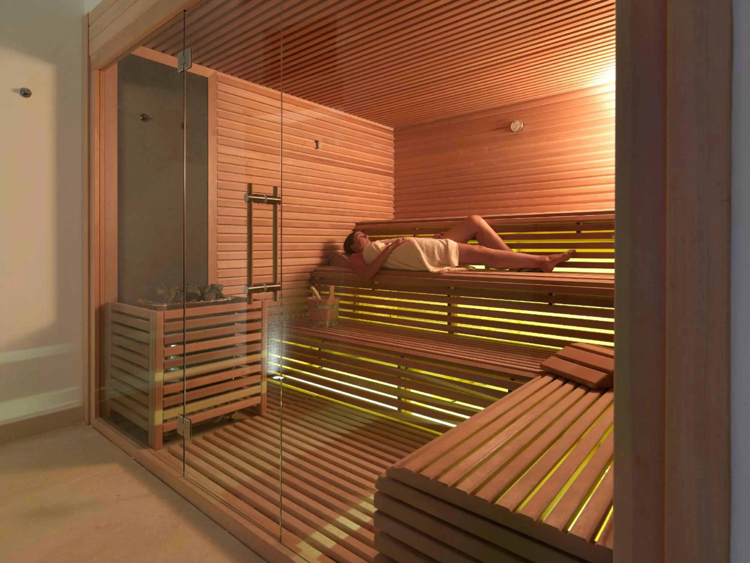 Sauna in Resort Collina d'Oro - Hotel, Residence & Spa