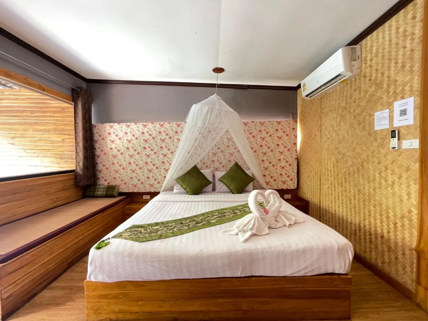 Bed in The Hub Erawan Resort