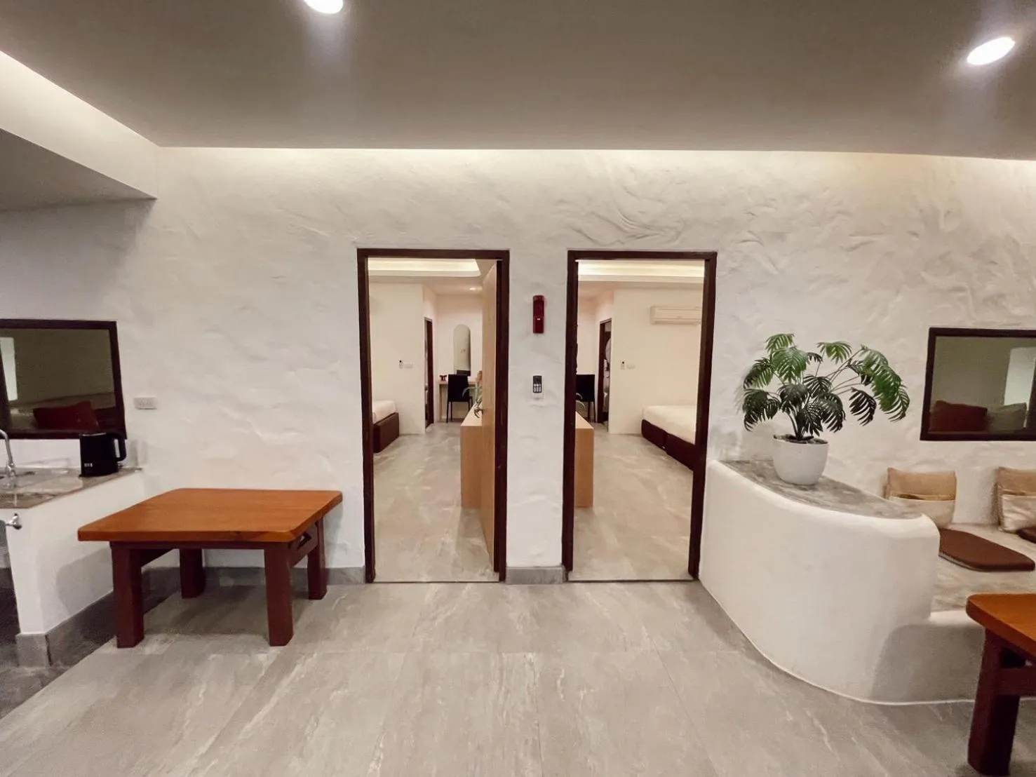 Living room in The Hub Erawan Resort