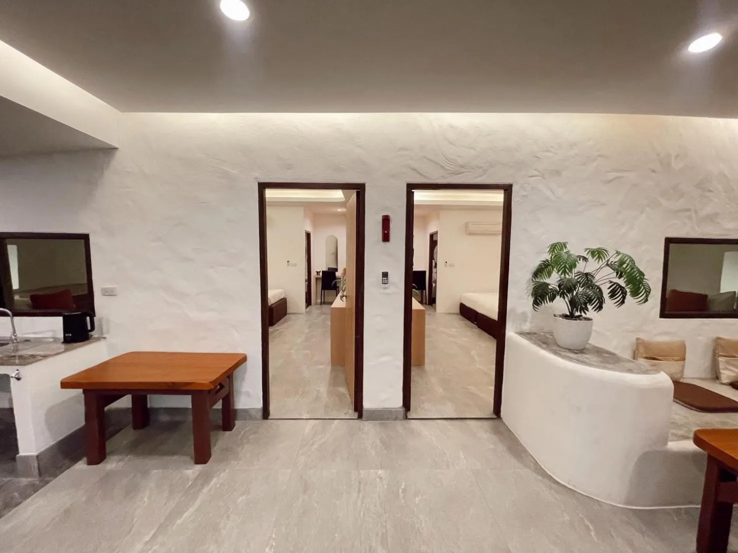 Living room in The Hub Erawan Resort