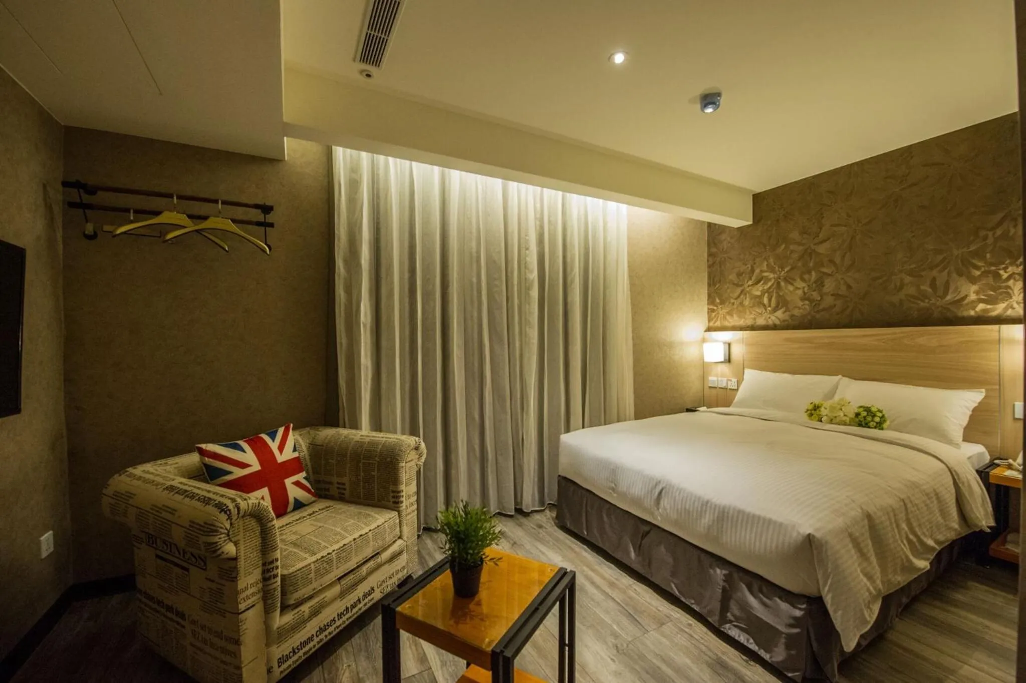 Bed in Lucky Apple Hotel