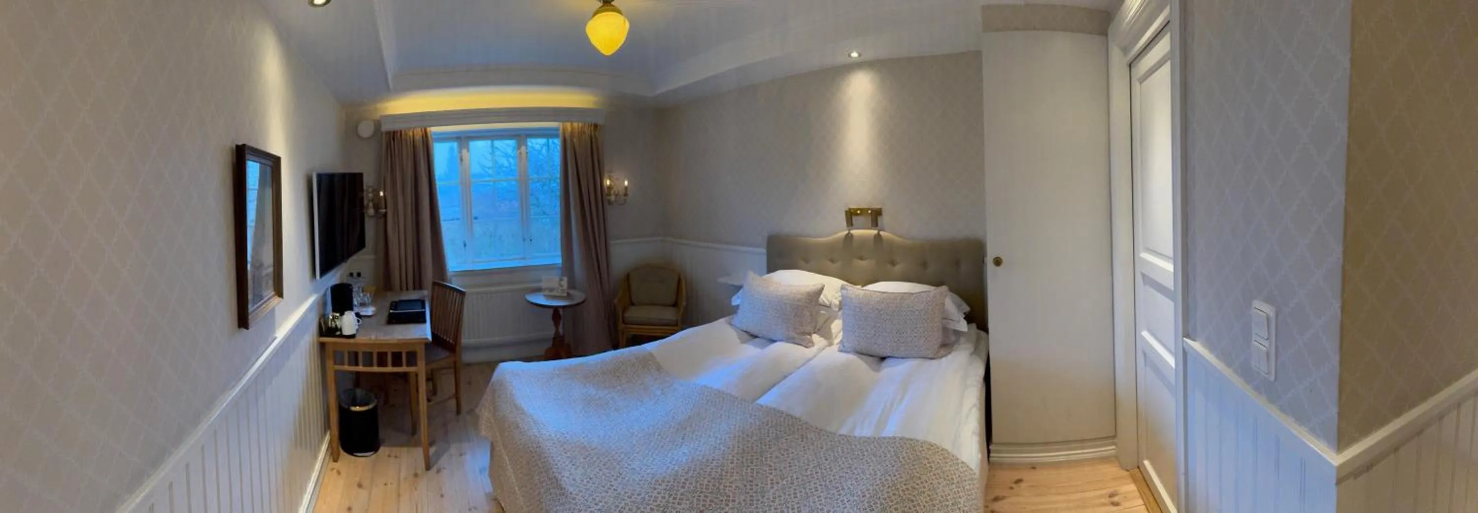 Bed in Åkerblads Hotell Gästgiveri Spa