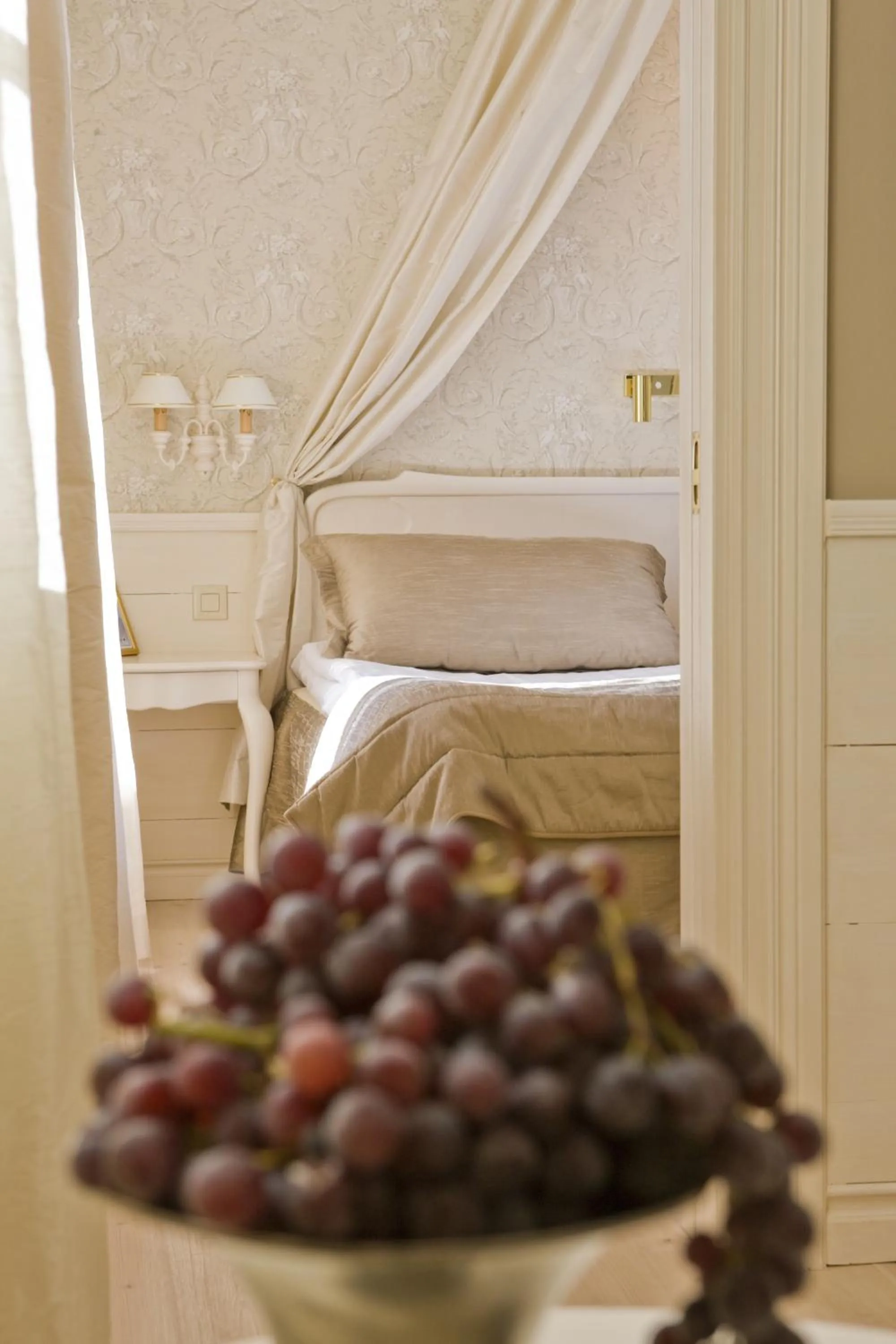 Bed in Åkerblads Hotell Gästgiveri Spa