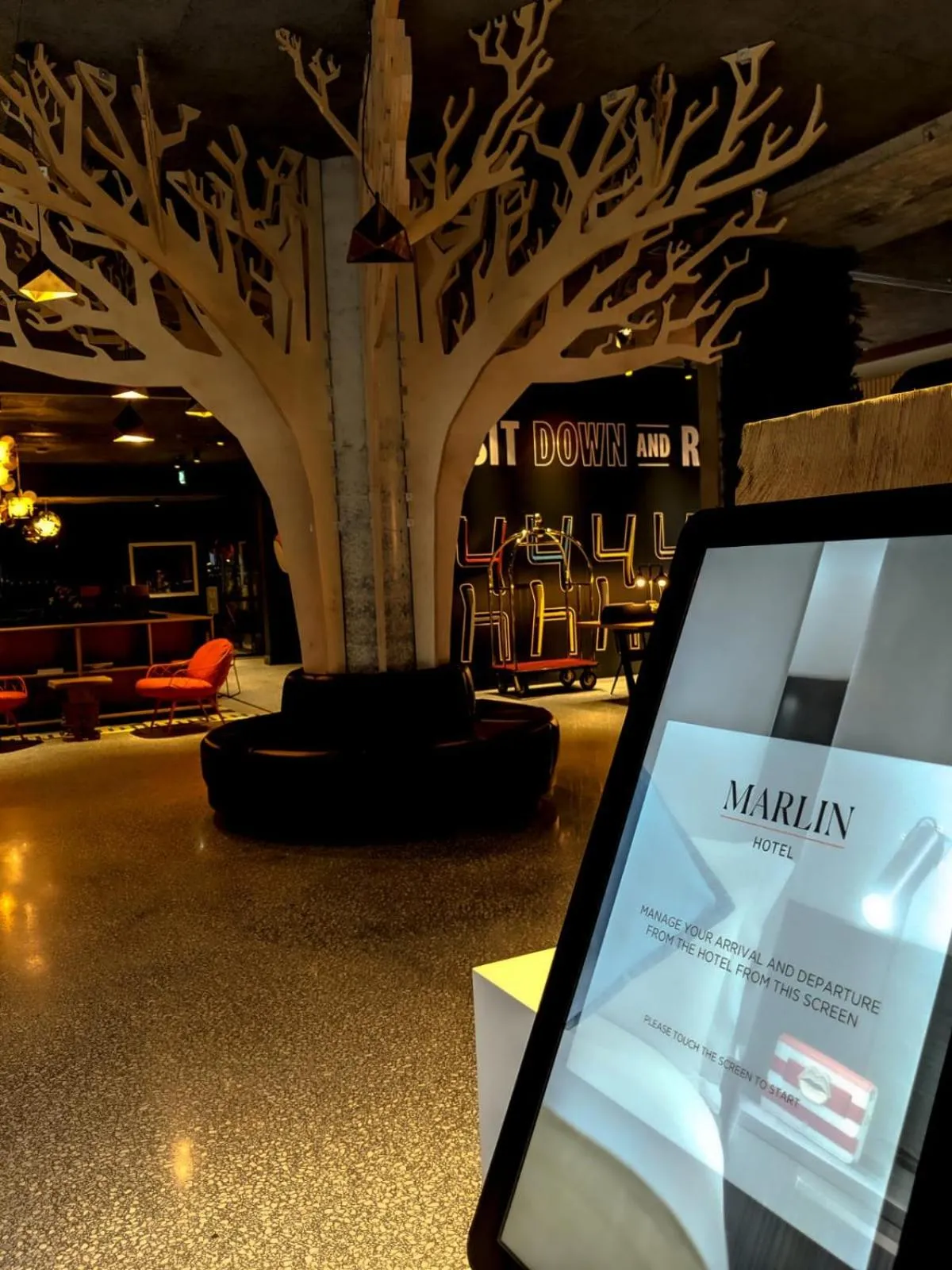 Lobby or reception in Marlin Hotel Stephens Green