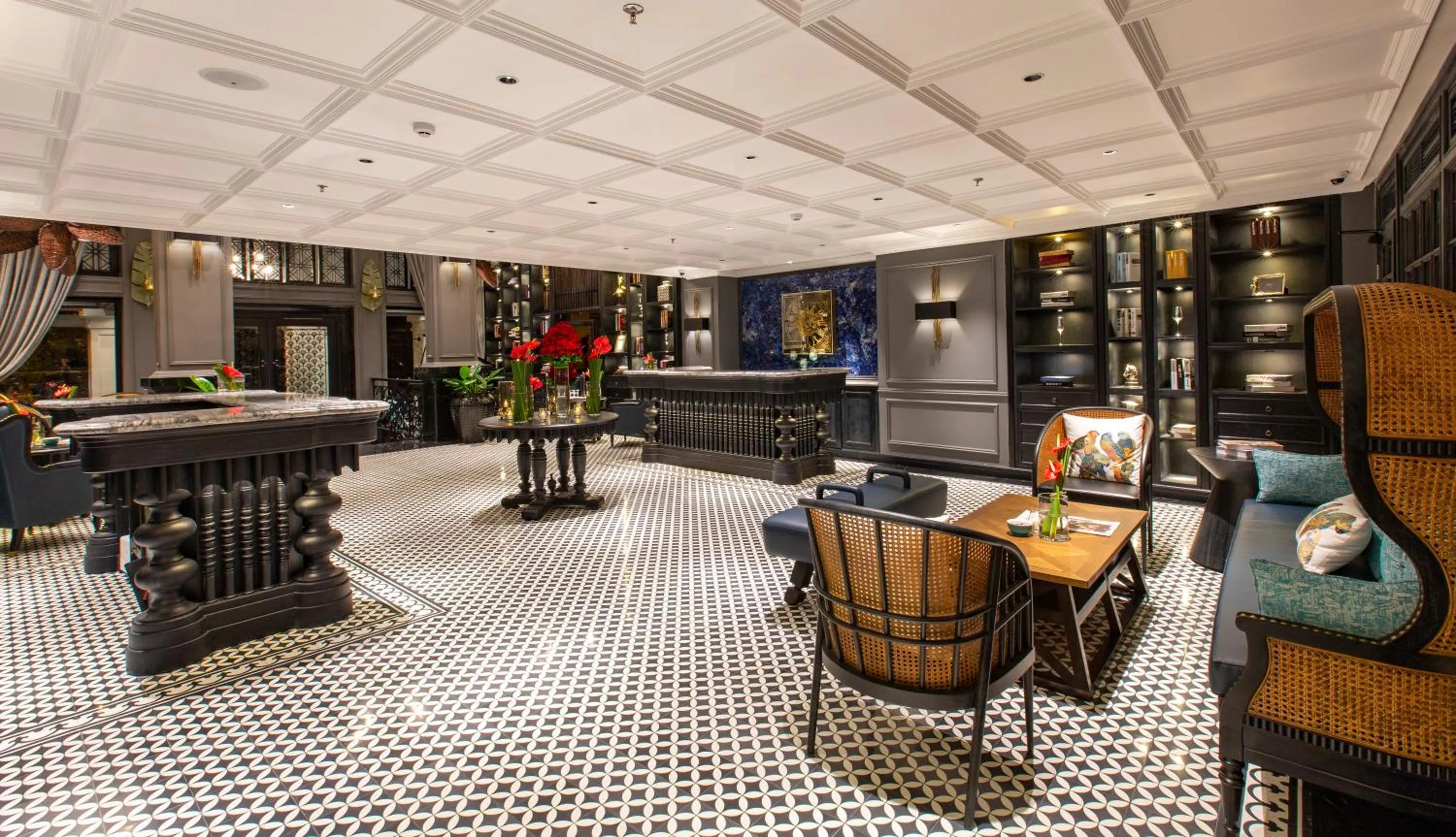 Lobby or reception in La Siesta Premium Hang Be